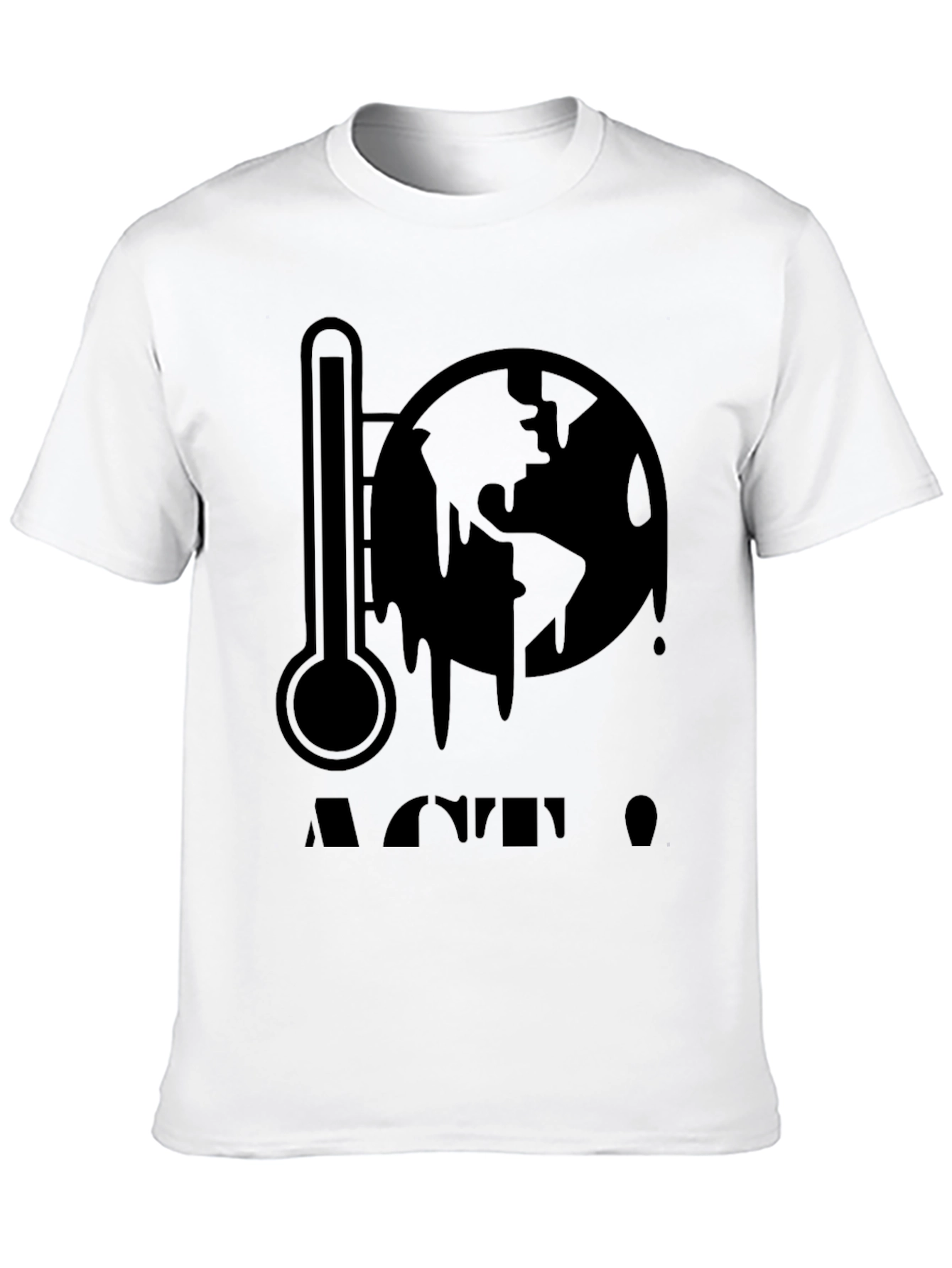 Global Warming Awareness Tee - Black