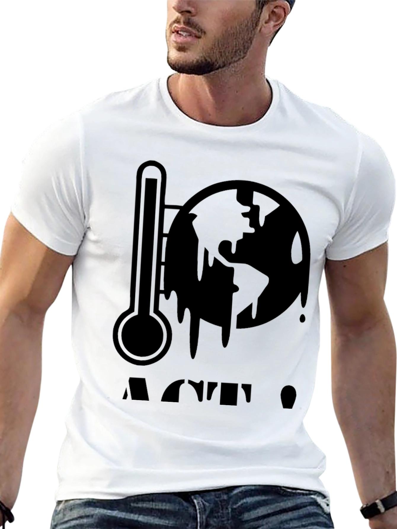 Global Warming Awareness Tee - Black