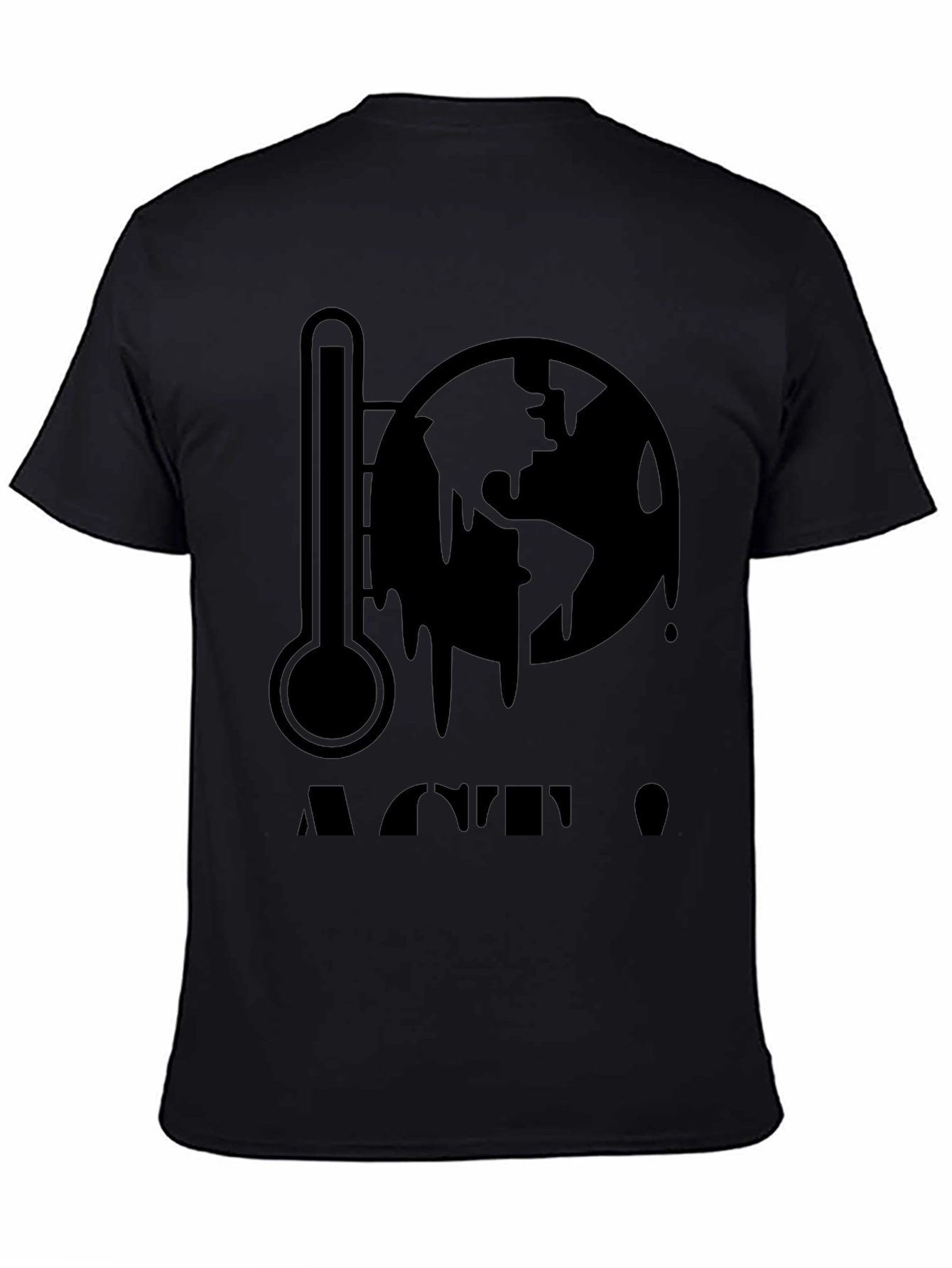 Global Warming Awareness Tee - Black