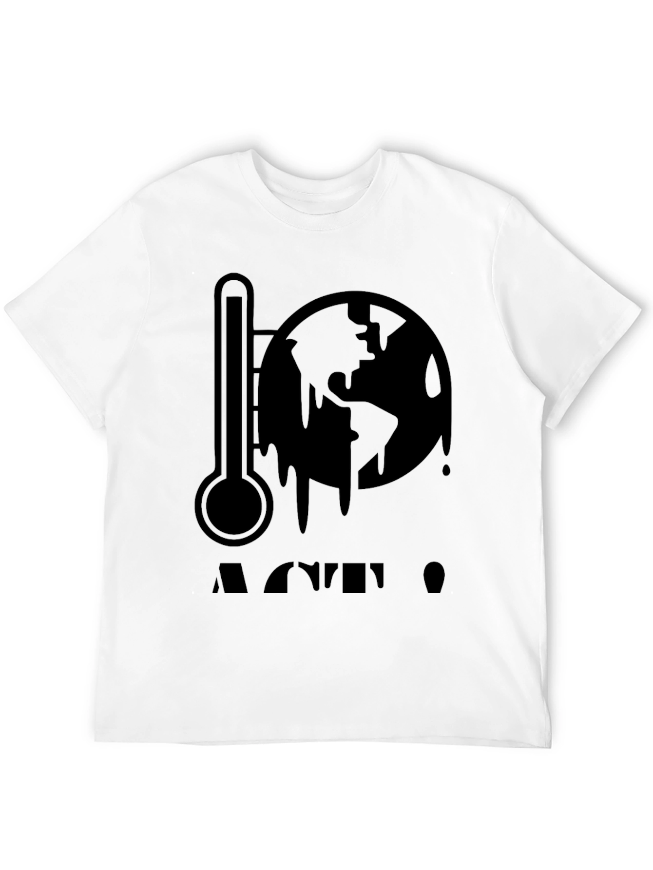 Global Warming Awareness Tee - Black