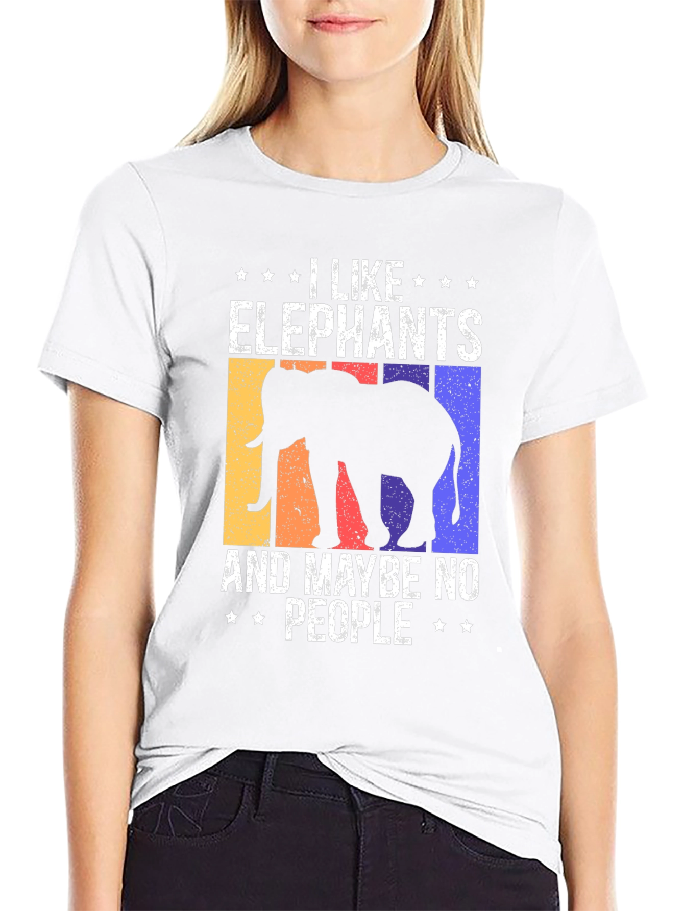 I Like Elephants Graphic Tee