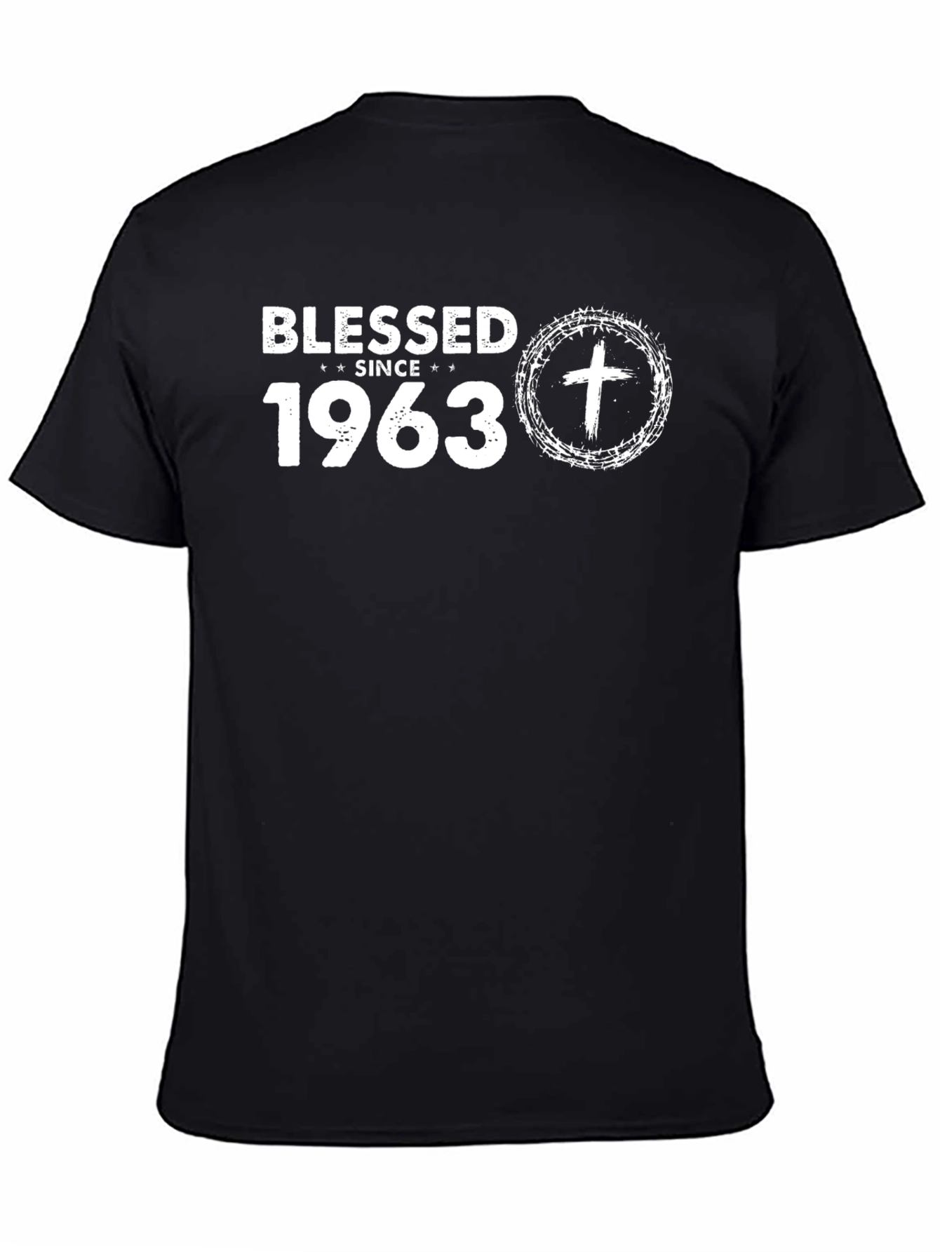 Blessed Since 1963 Christian T-Shirt