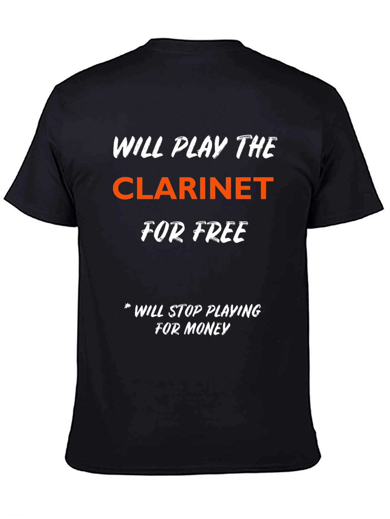 Funny Clarinet Player T-Shirt