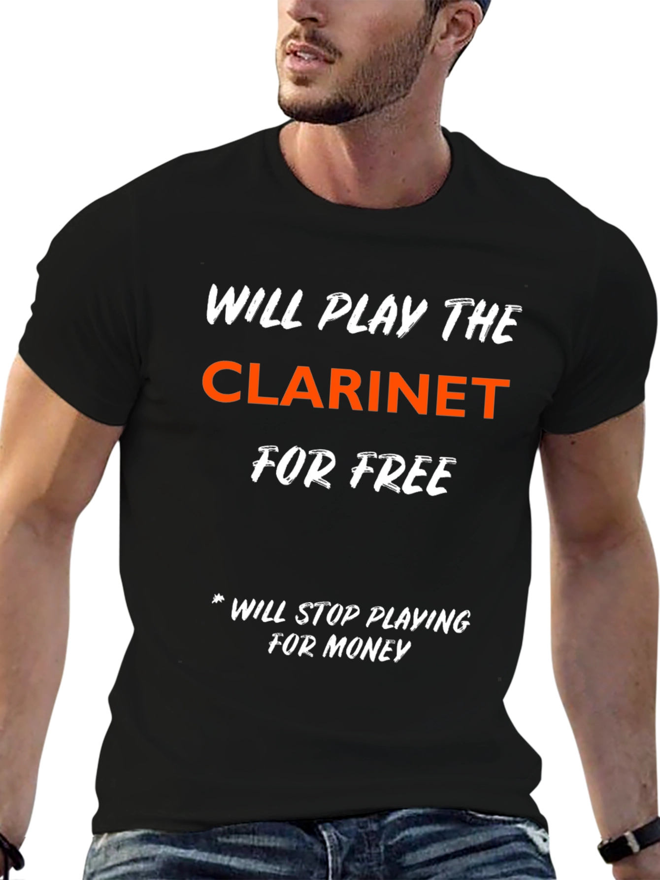 Funny Clarinet Player T-Shirt