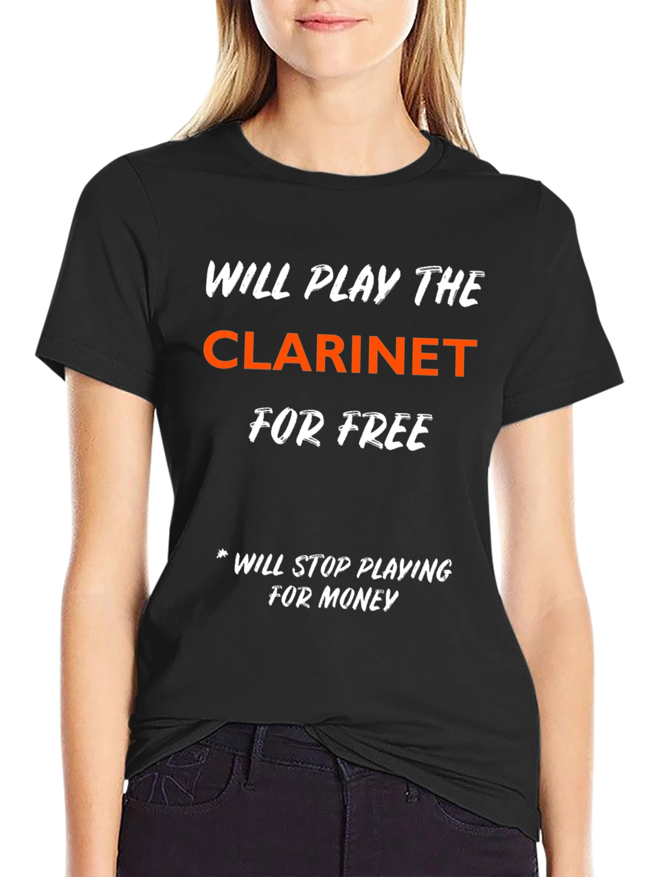 Funny Clarinet Player T-Shirt