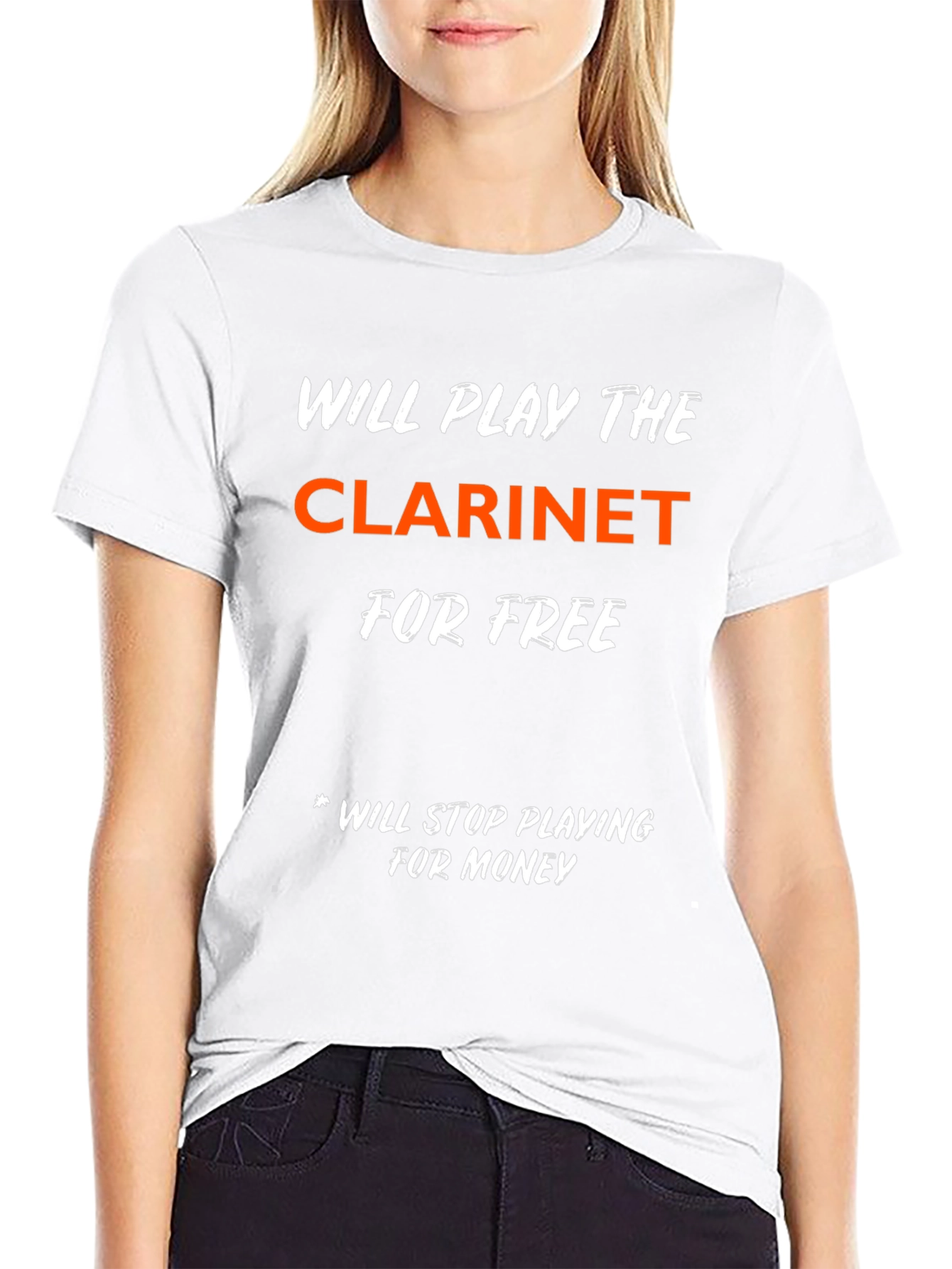 Funny Clarinet Player T-Shirt