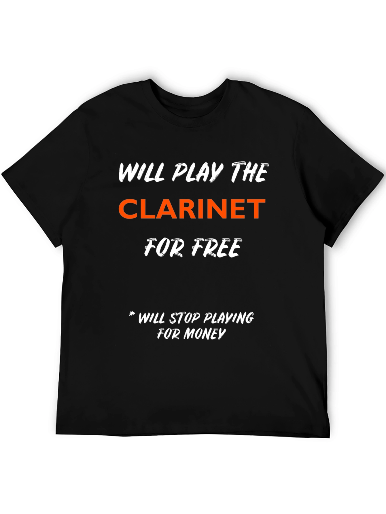 Funny Clarinet Player T-Shirt