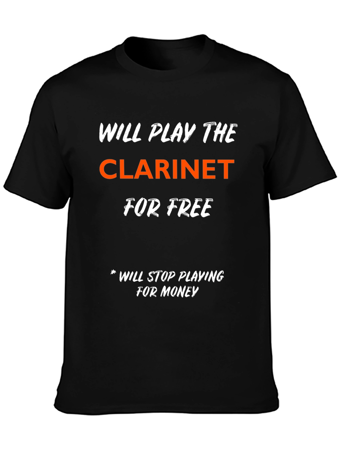 Funny Clarinet Player T-Shirt