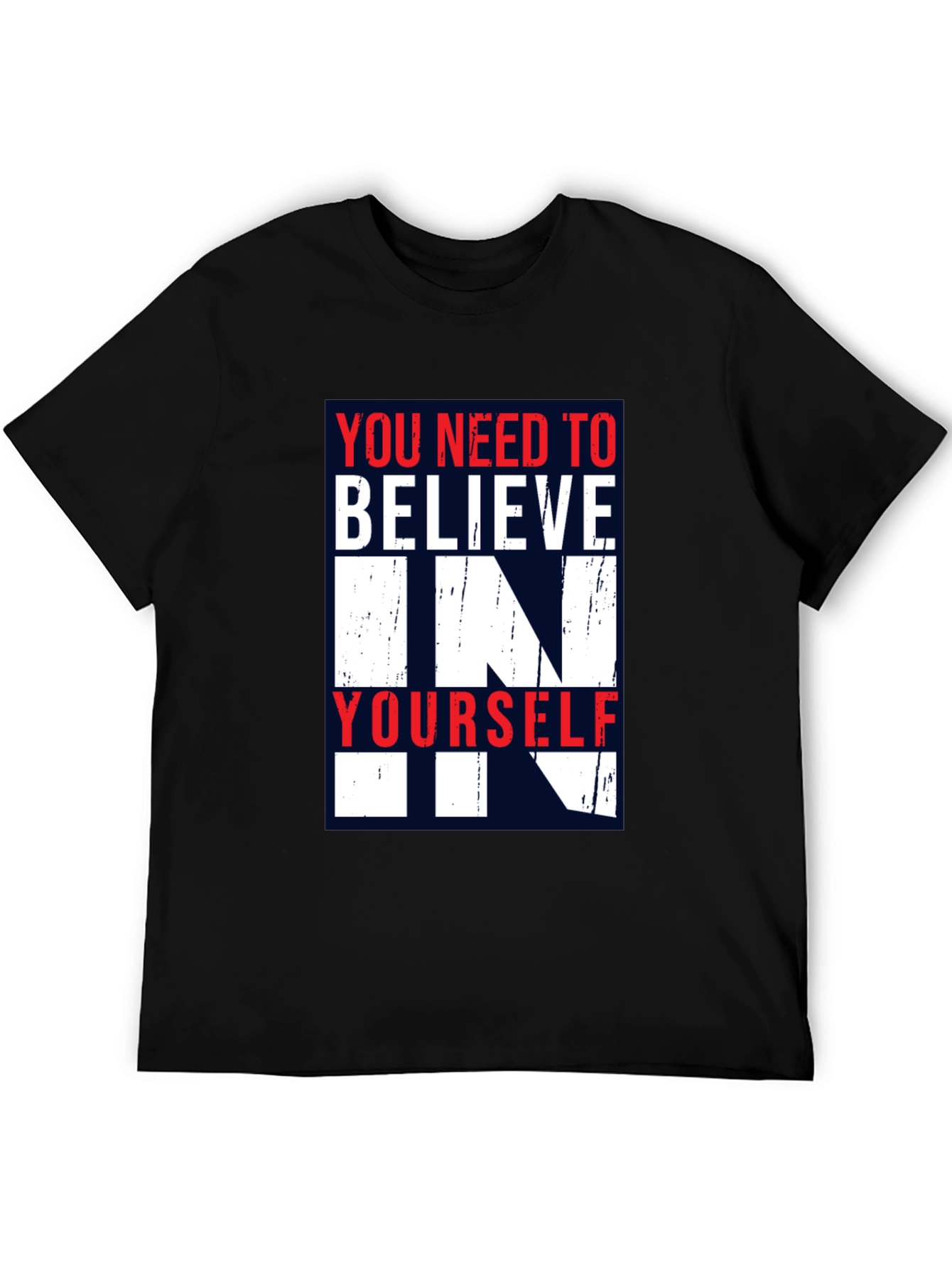 Believe in Yourself Graphic Tee - Inspirational Design