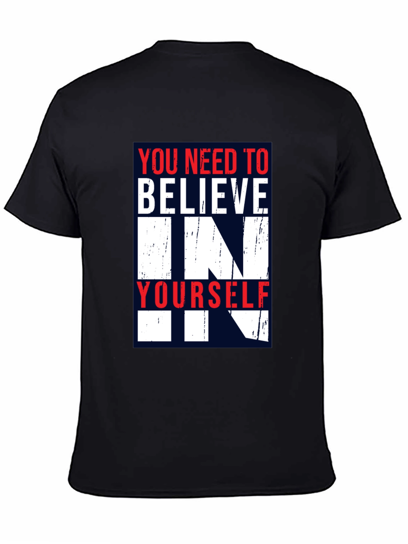 Believe in Yourself Graphic Tee - Inspirational Design
