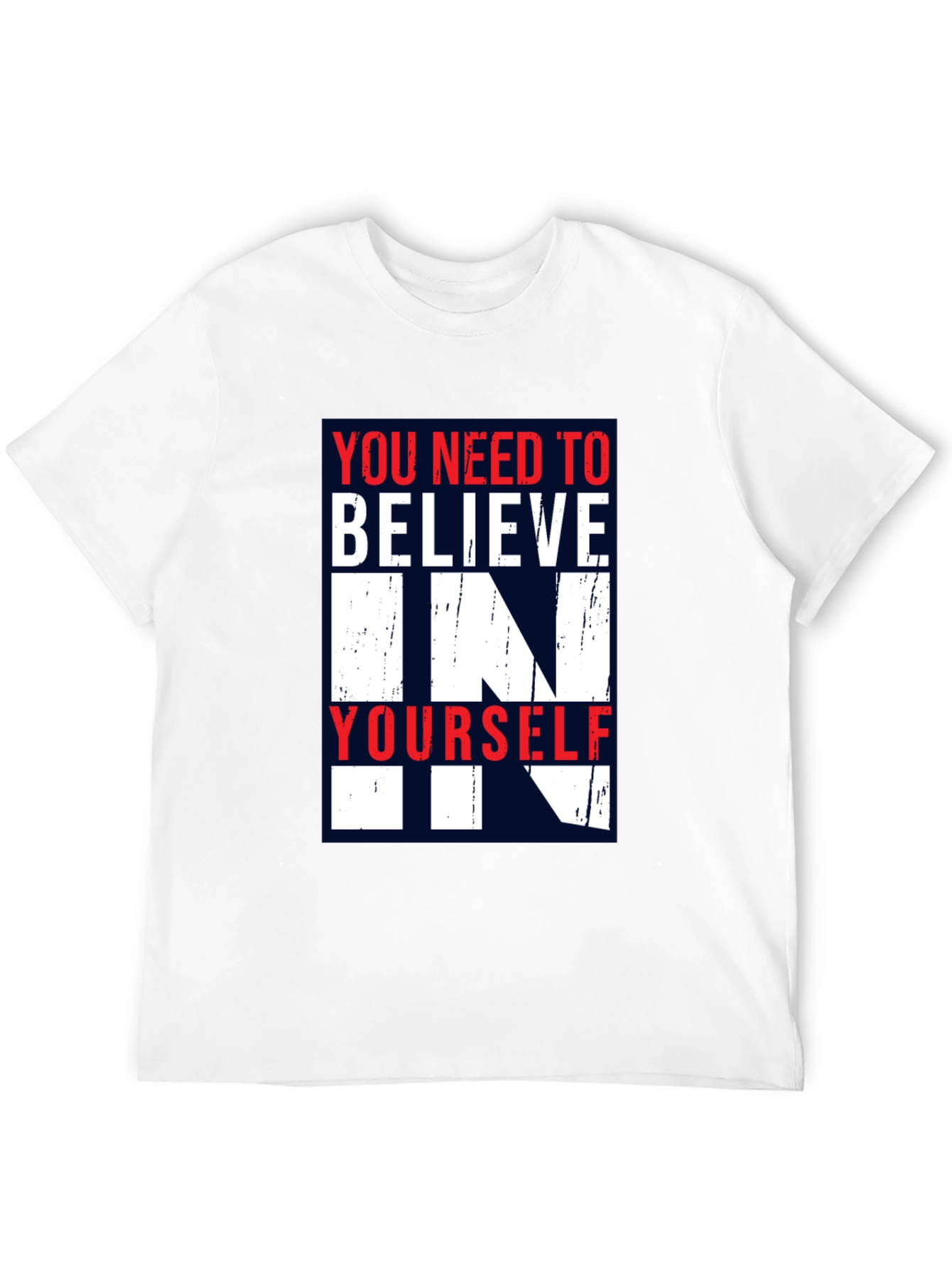 Believe in Yourself Graphic Tee - Inspirational Design