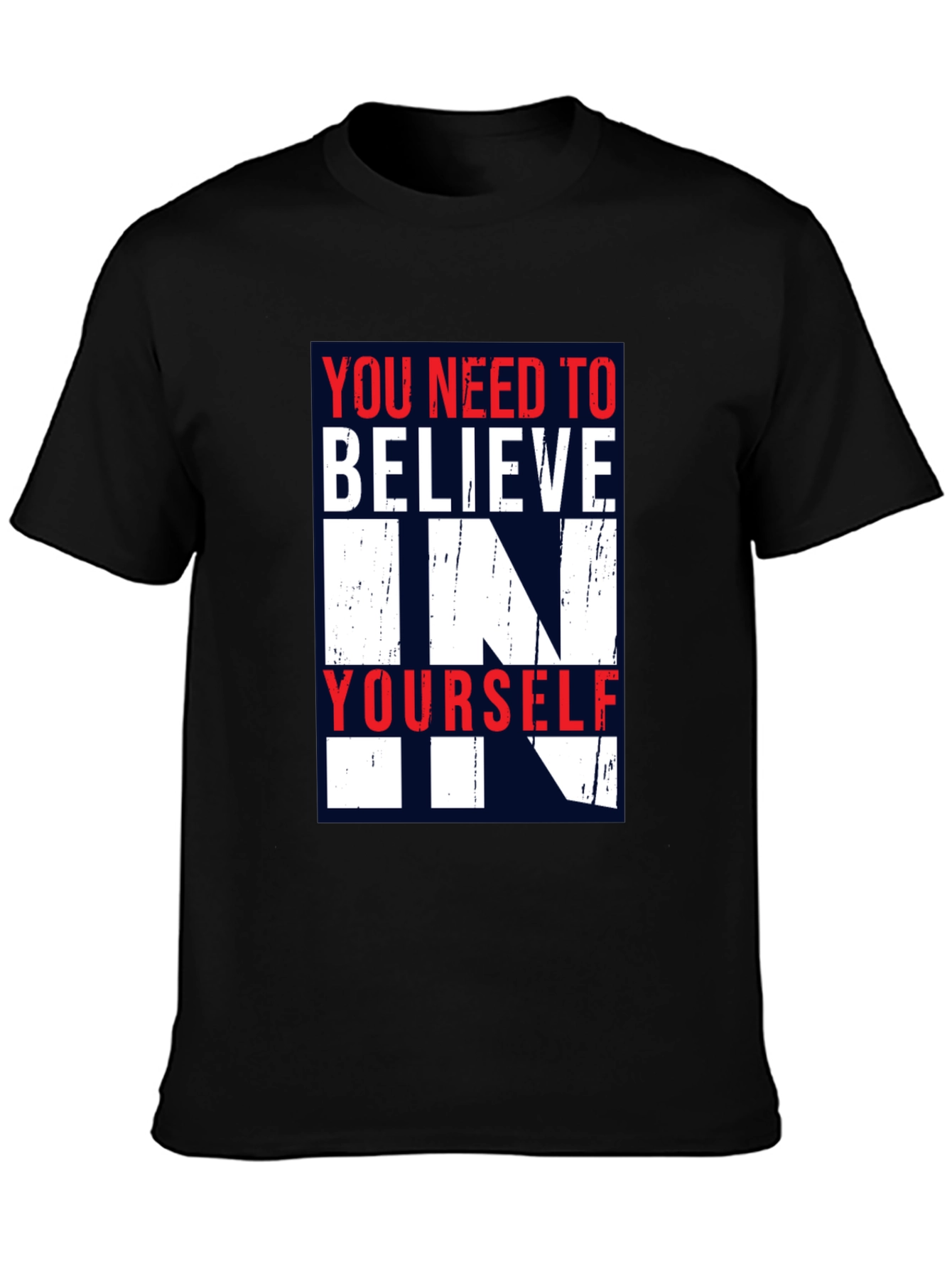 Believe in Yourself Graphic Tee - Inspirational Design