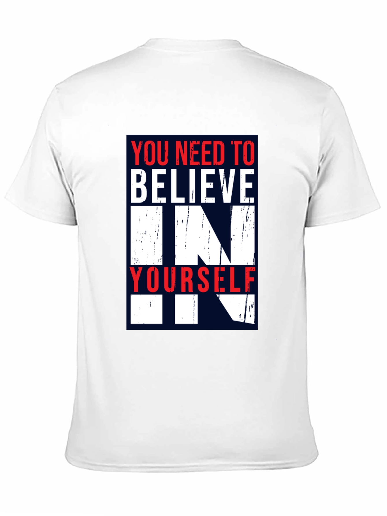 Believe in Yourself Graphic Tee - Inspirational Design