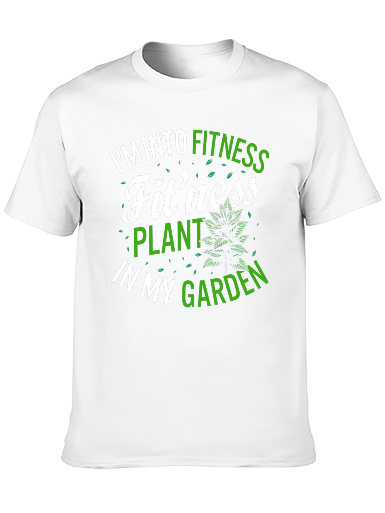 Fitness Plant Garden T-Shirt - Gardening Workout Tee
