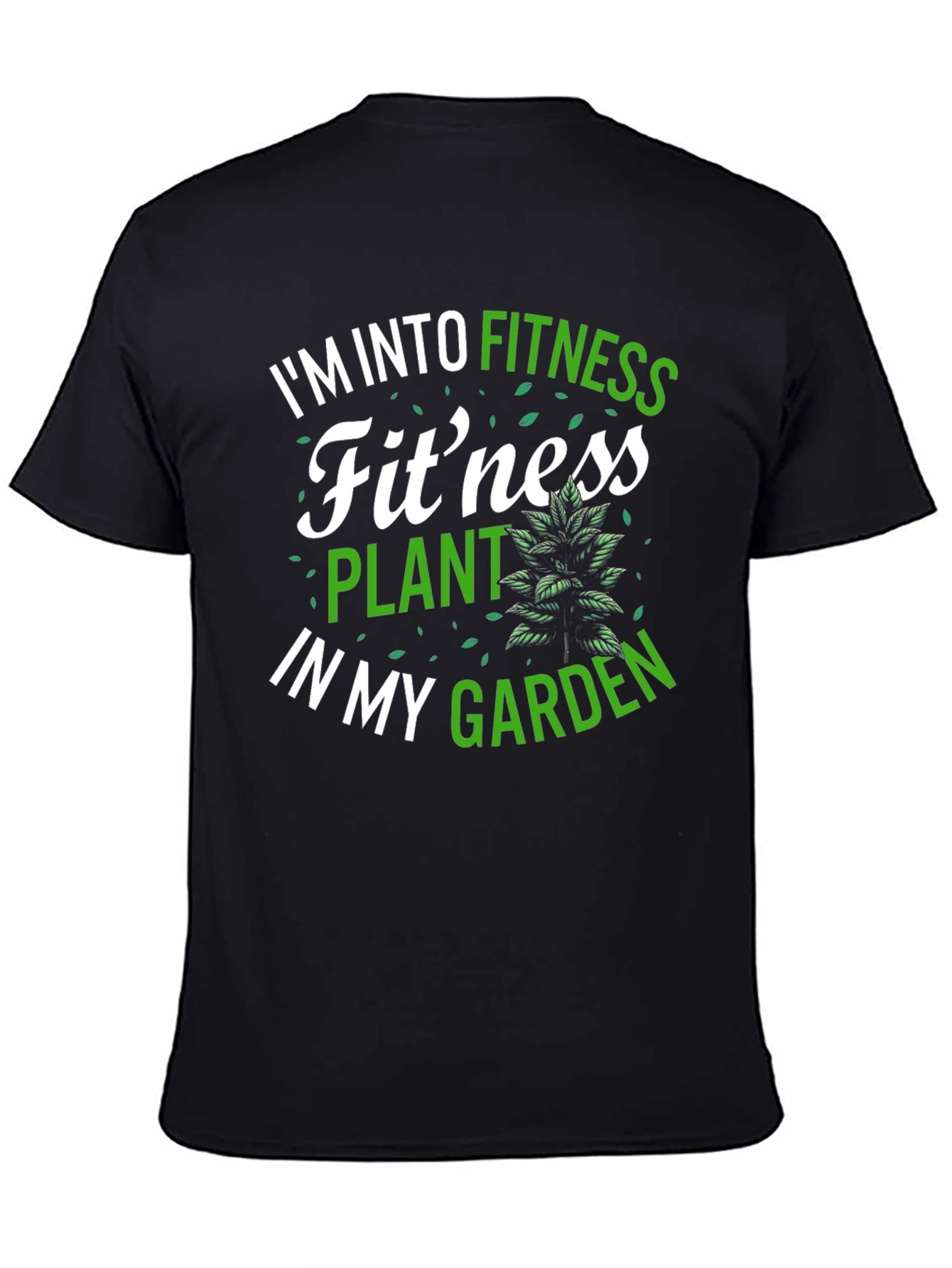 Fitness Plant Garden T-Shirt - Gardening Workout Tee