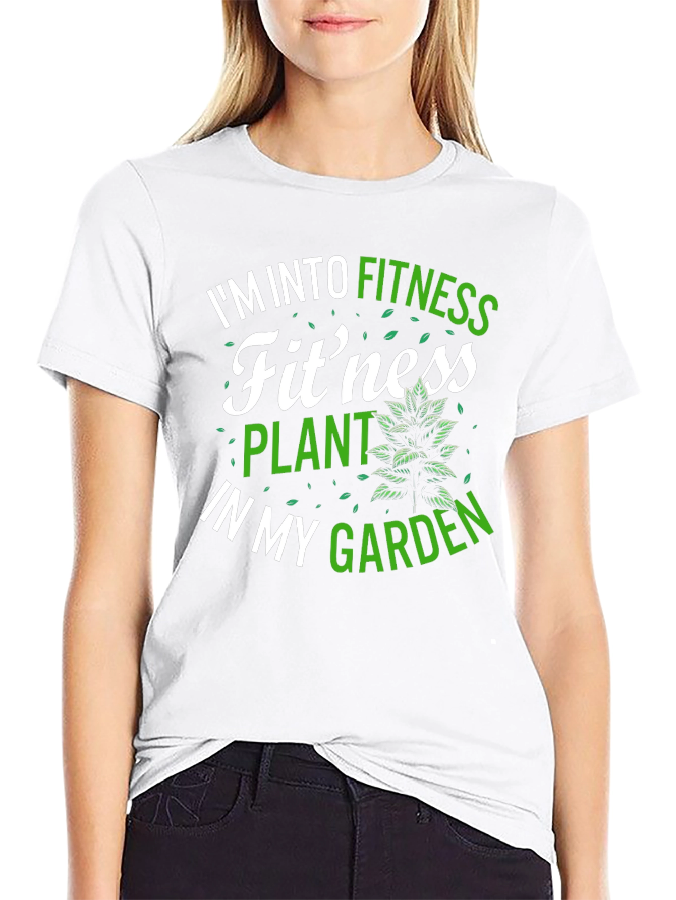 Fitness Plant Garden T-Shirt - Gardening Workout Tee