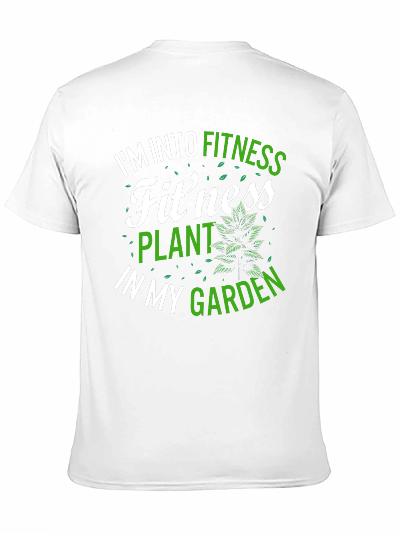 Fitness Plant Garden T-Shirt - Gardening Workout Tee