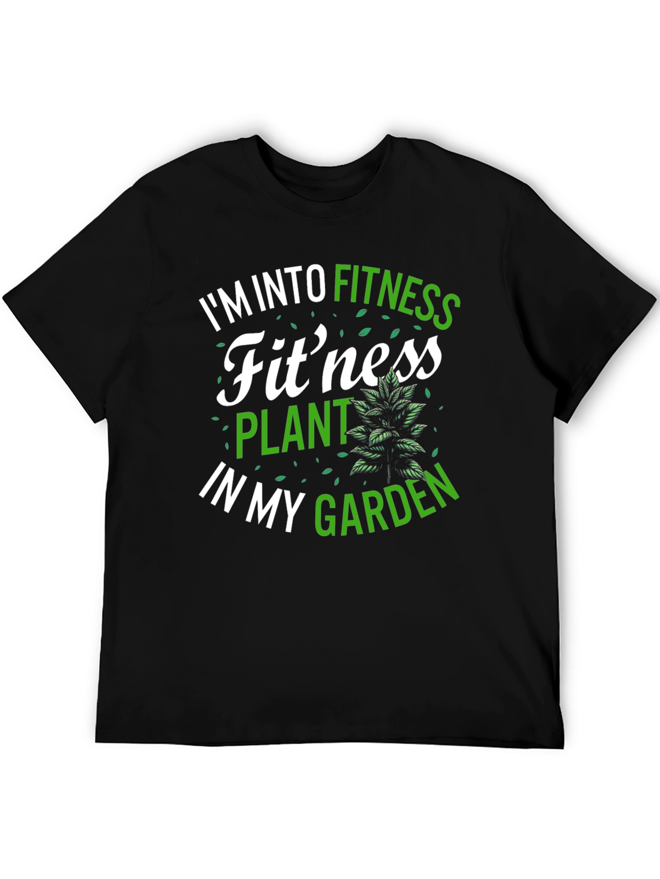 Fitness Plant Garden T-Shirt - Gardening Workout Tee