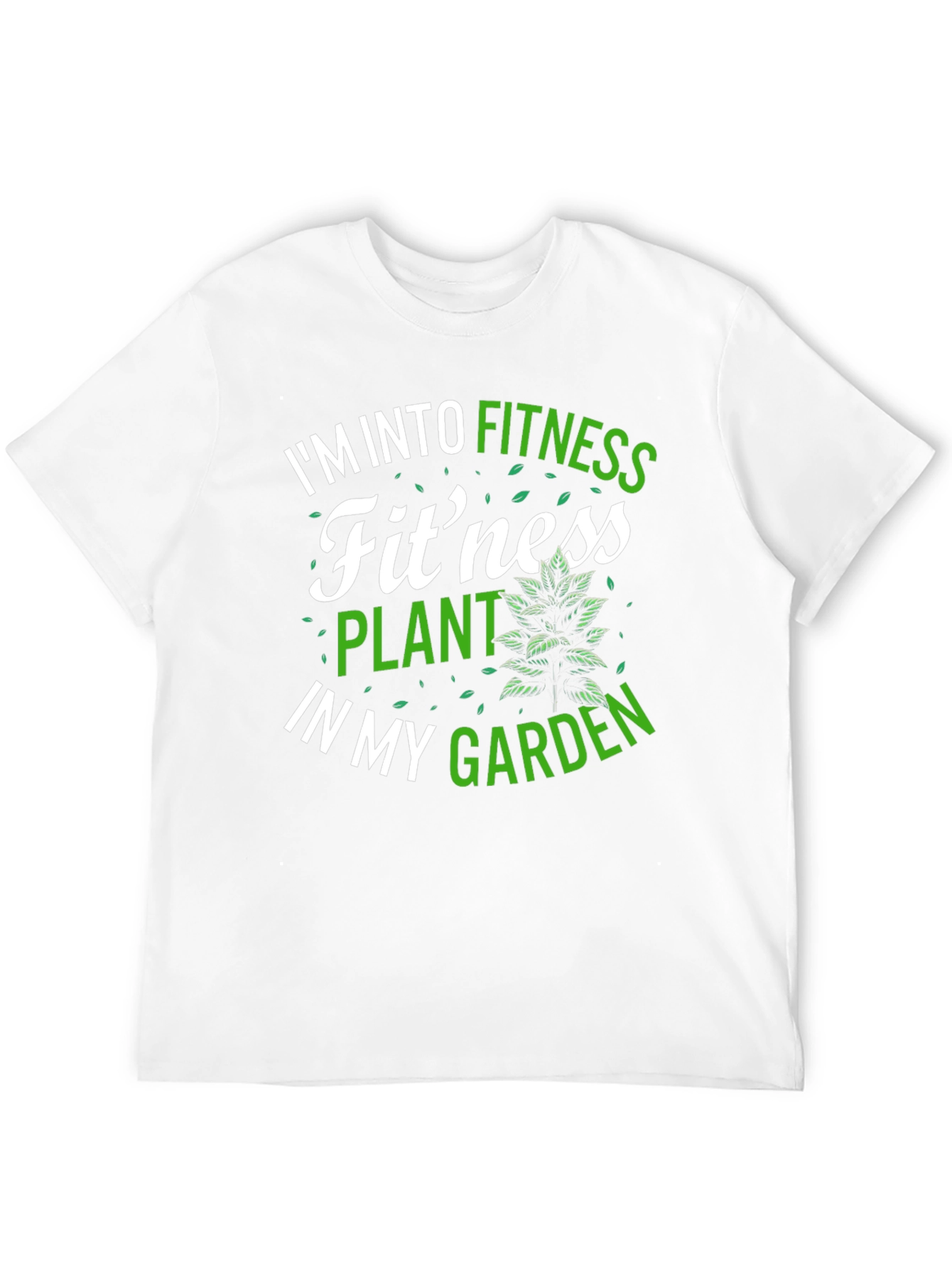 Fitness Plant Garden T-Shirt - Gardening Workout Tee