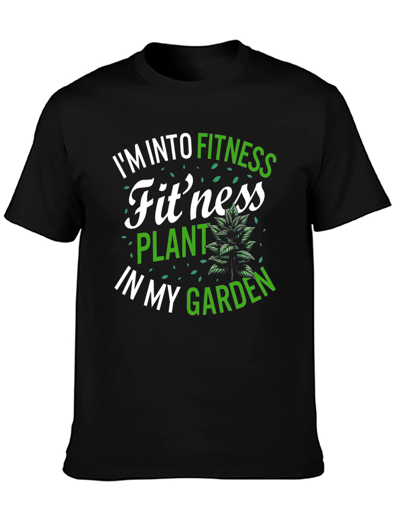 Fitness Plant Garden T-Shirt - Gardening Workout Tee
