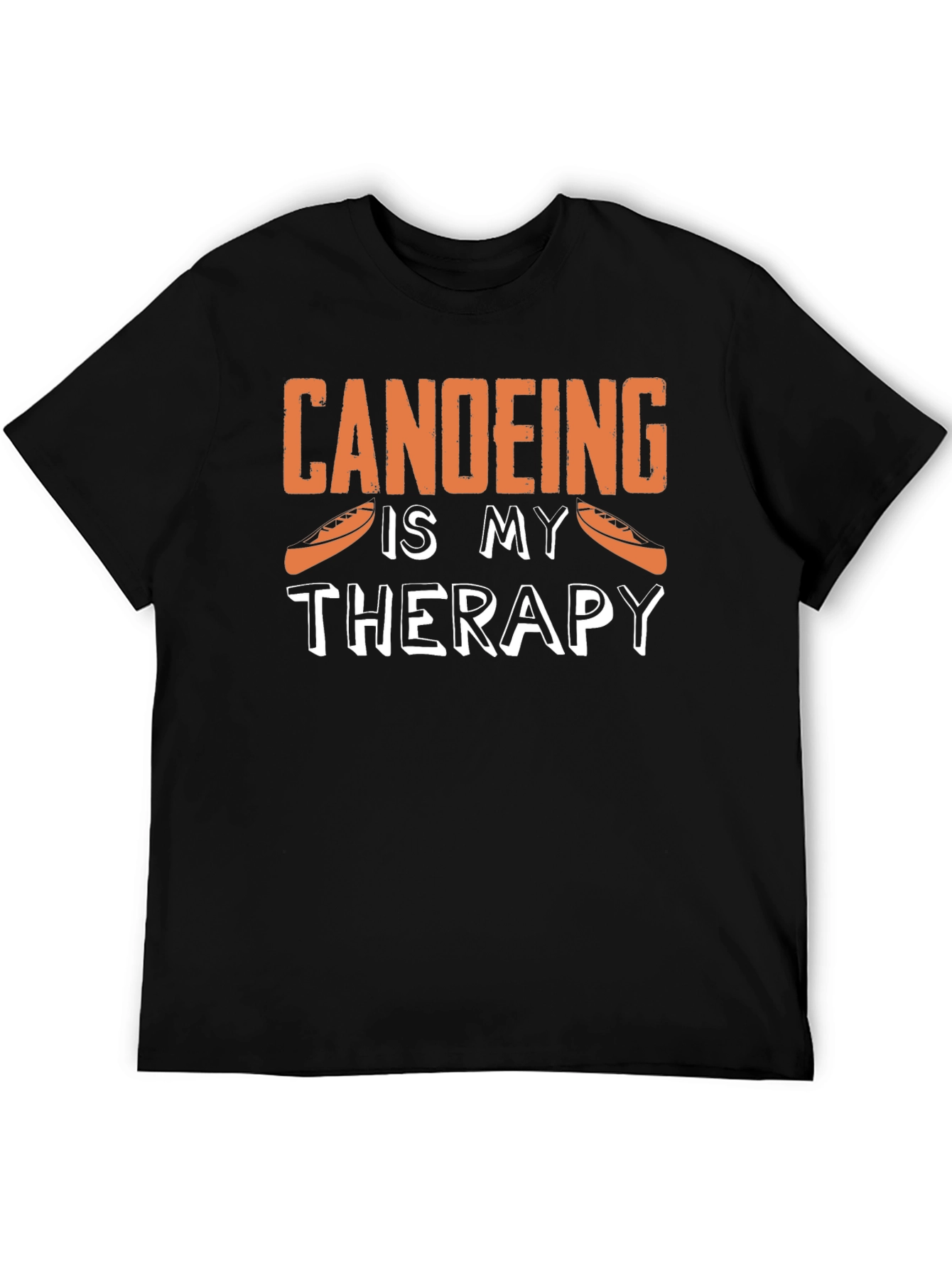 Canoeing Is My Therapy Graphic Tee
