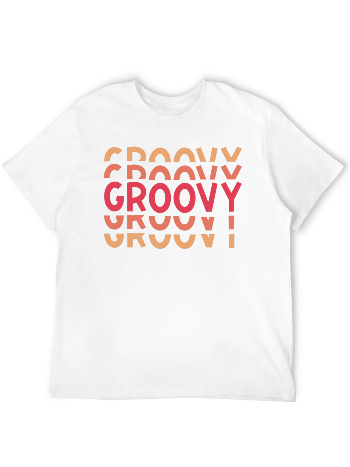 Groovy Retro Graphic Tee - Classic Black T-Shirt