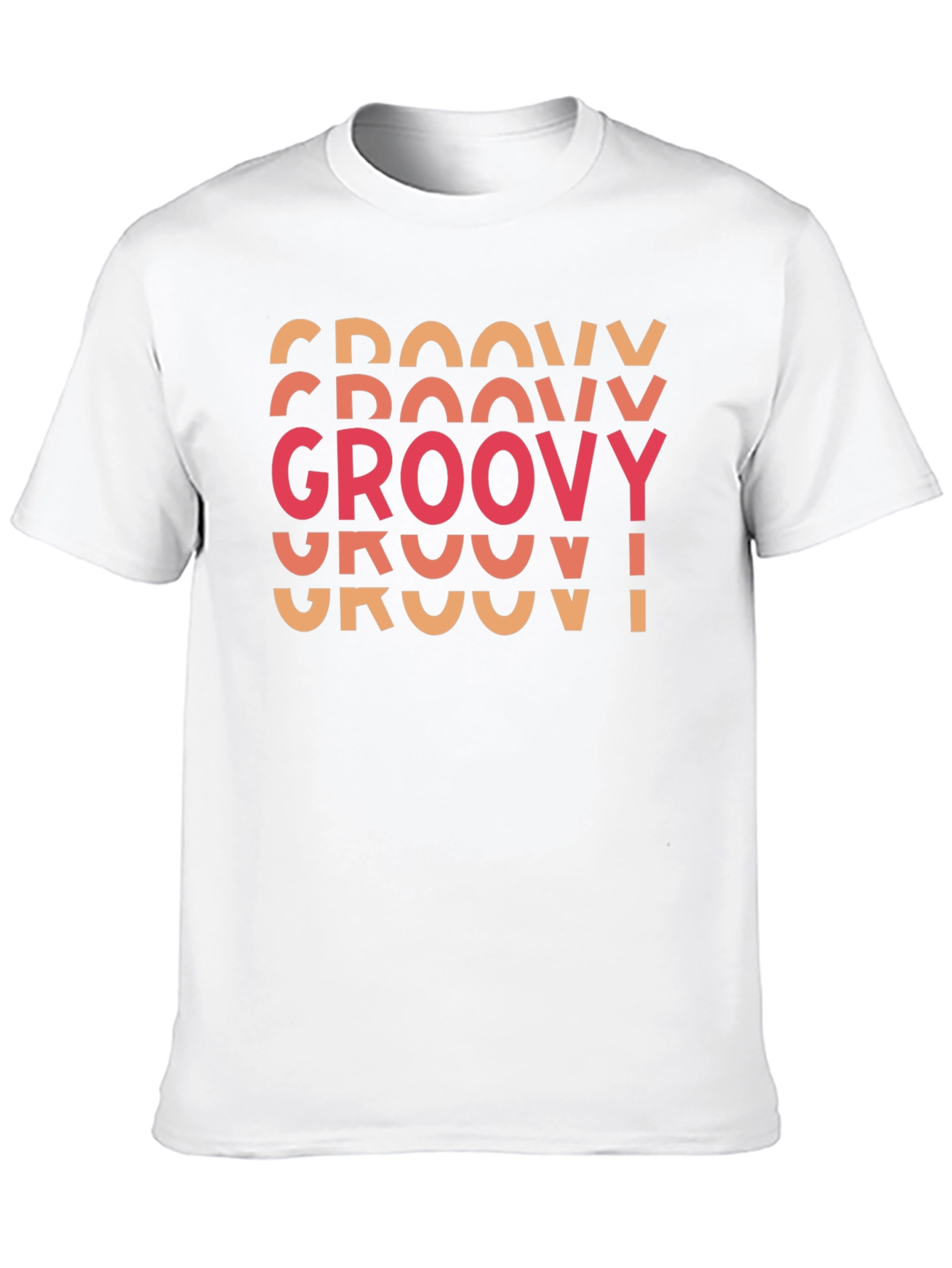 Groovy Retro Graphic Tee - Classic Black T-Shirt