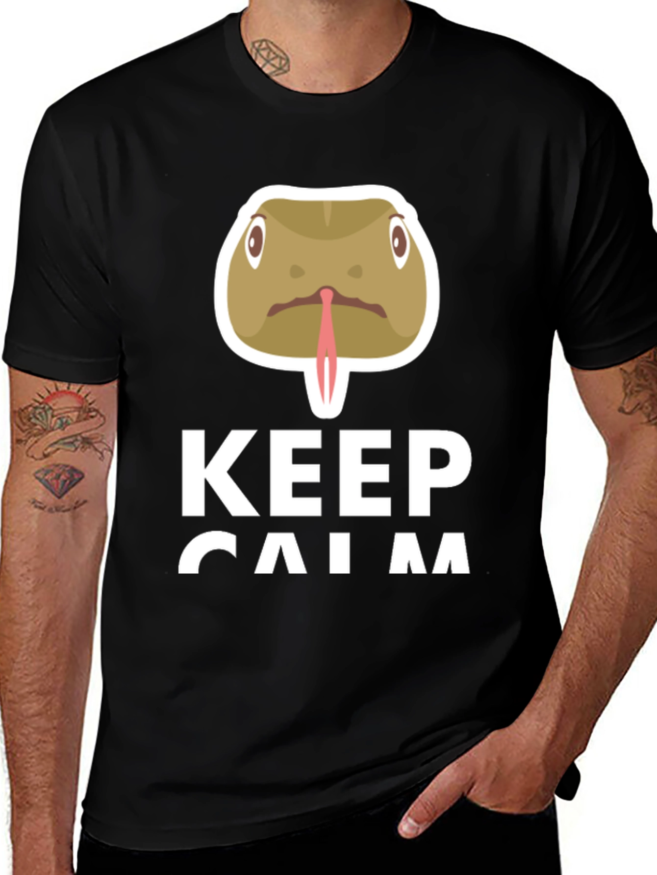 Keep Calm Snake T-Shirt