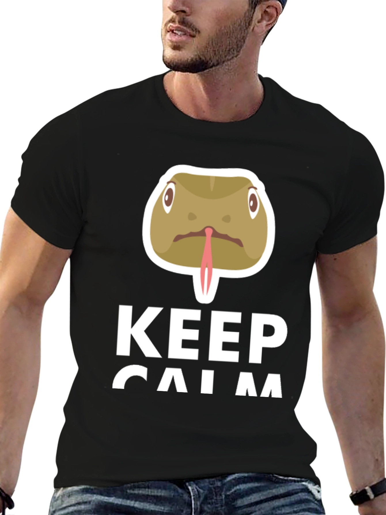Keep Calm Snake T-Shirt