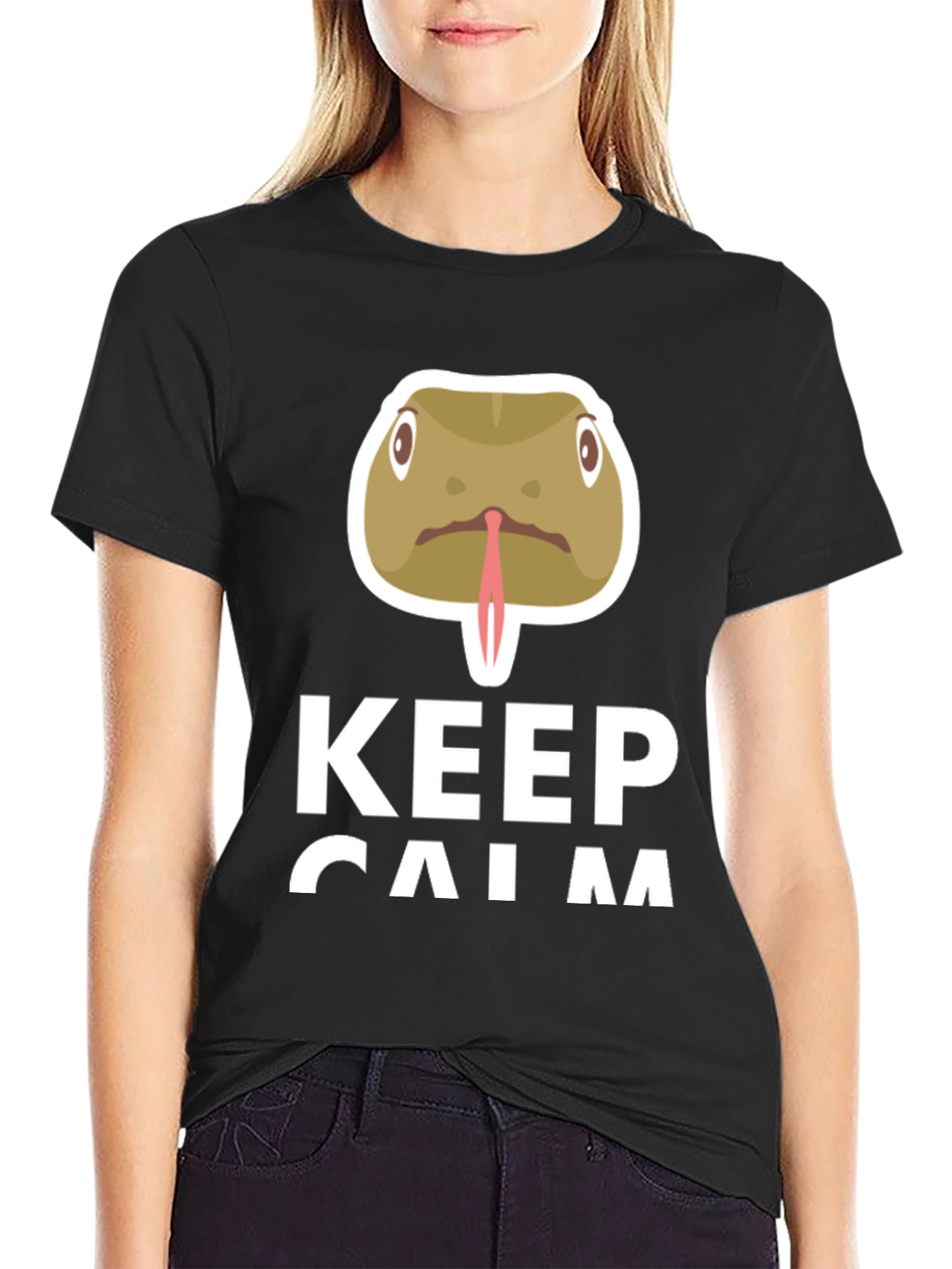 Keep Calm Snake T-Shirt