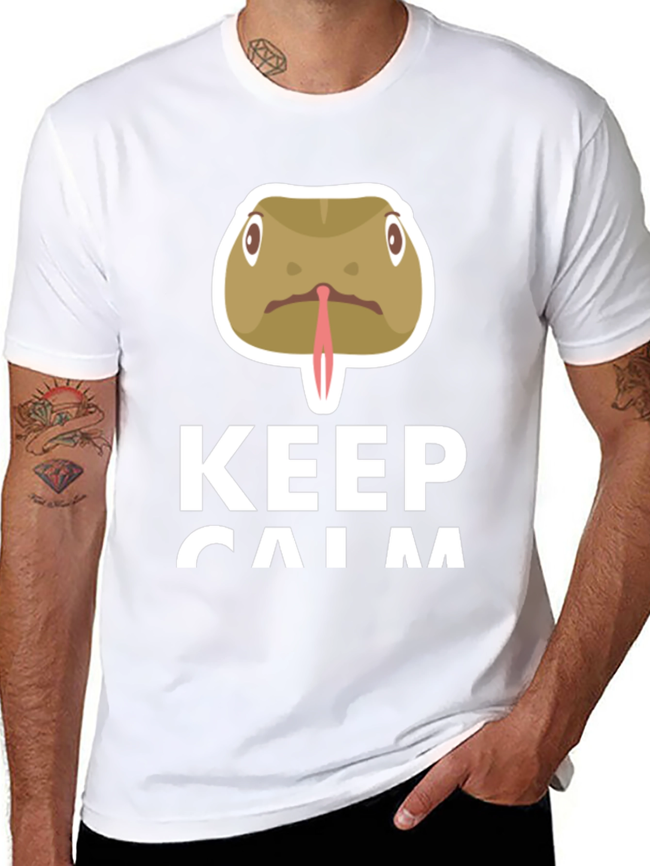 Keep Calm Snake T-Shirt