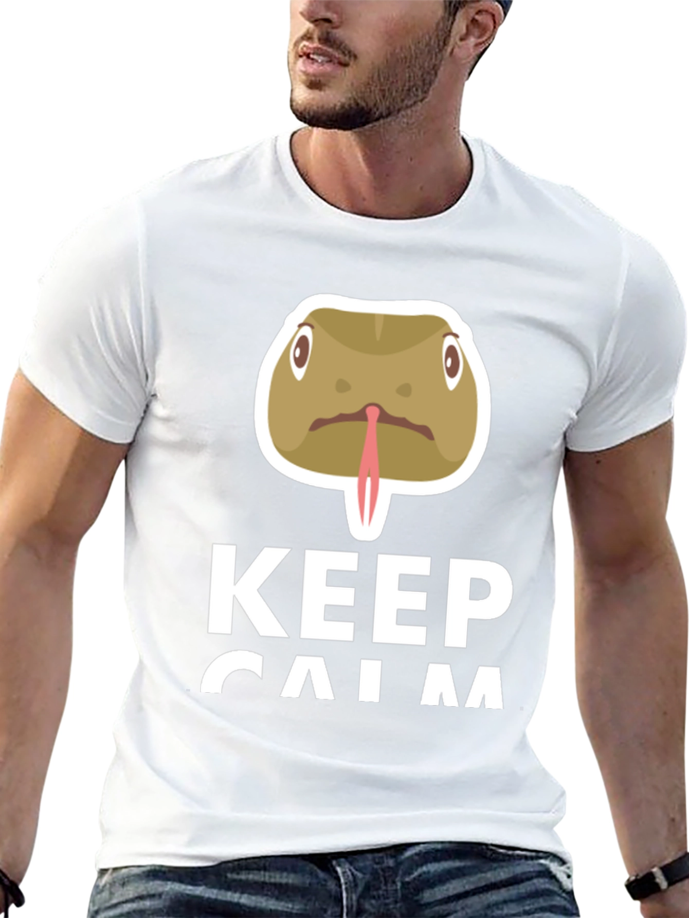 Keep Calm Snake T-Shirt