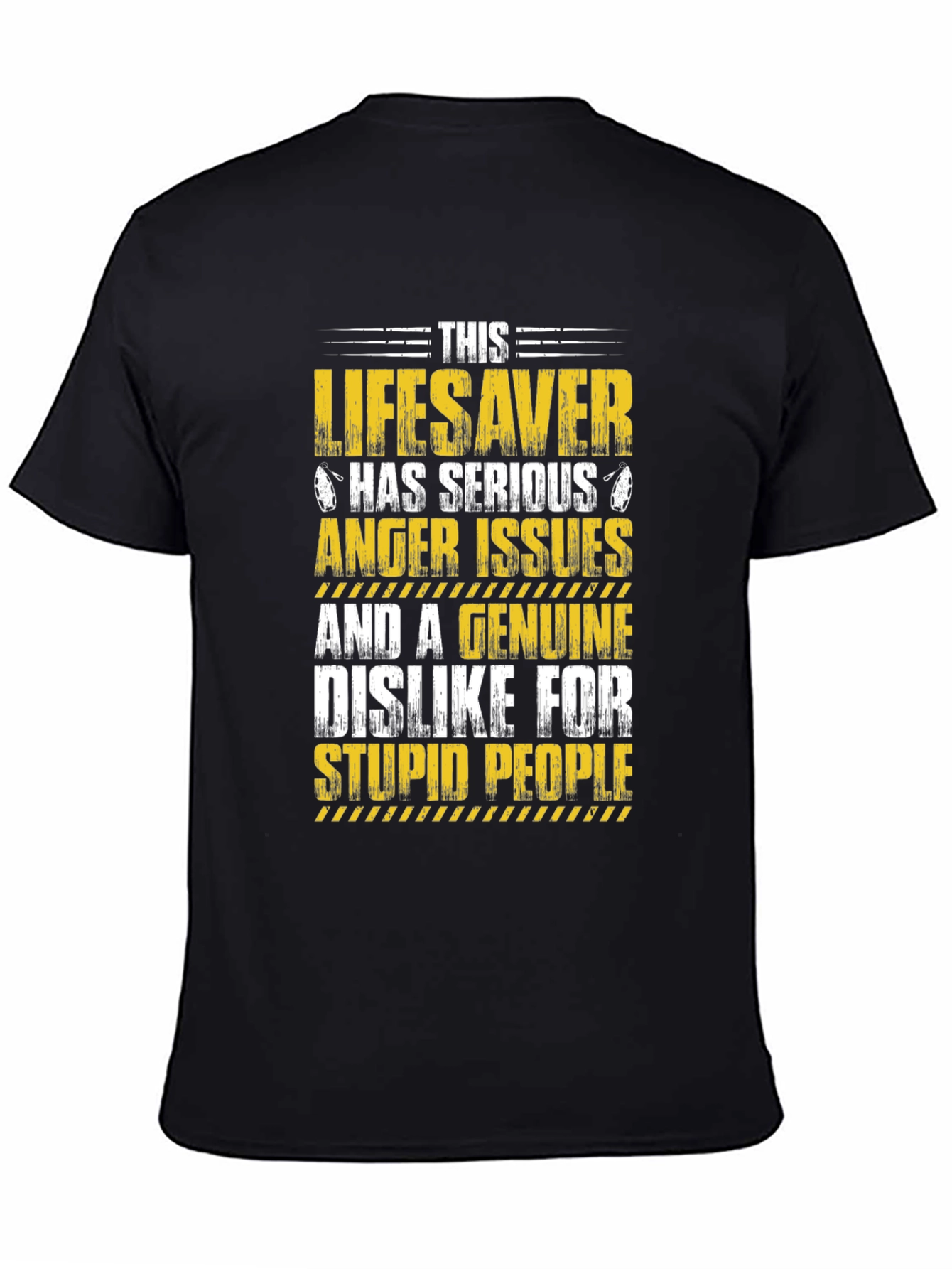 Lifesaver Anger Issues Graphic T-Shirt