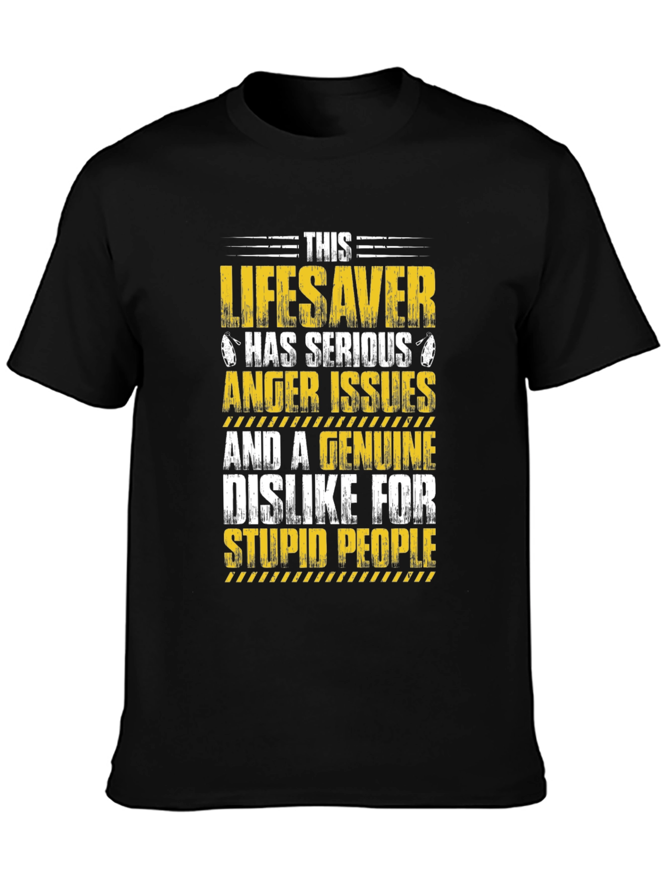 Lifesaver Anger Issues Graphic T-Shirt