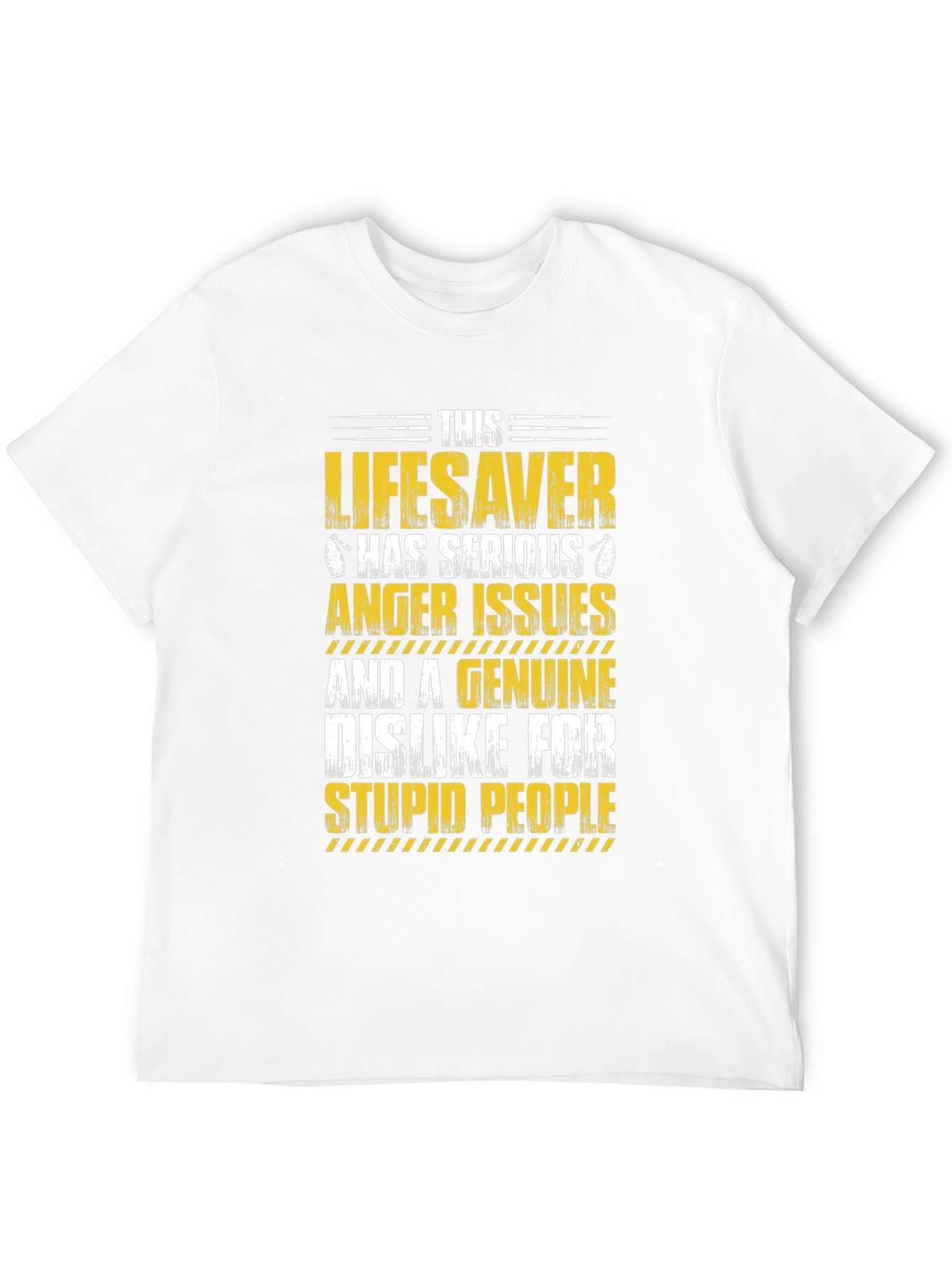 Lifesaver Anger Issues Graphic T-Shirt