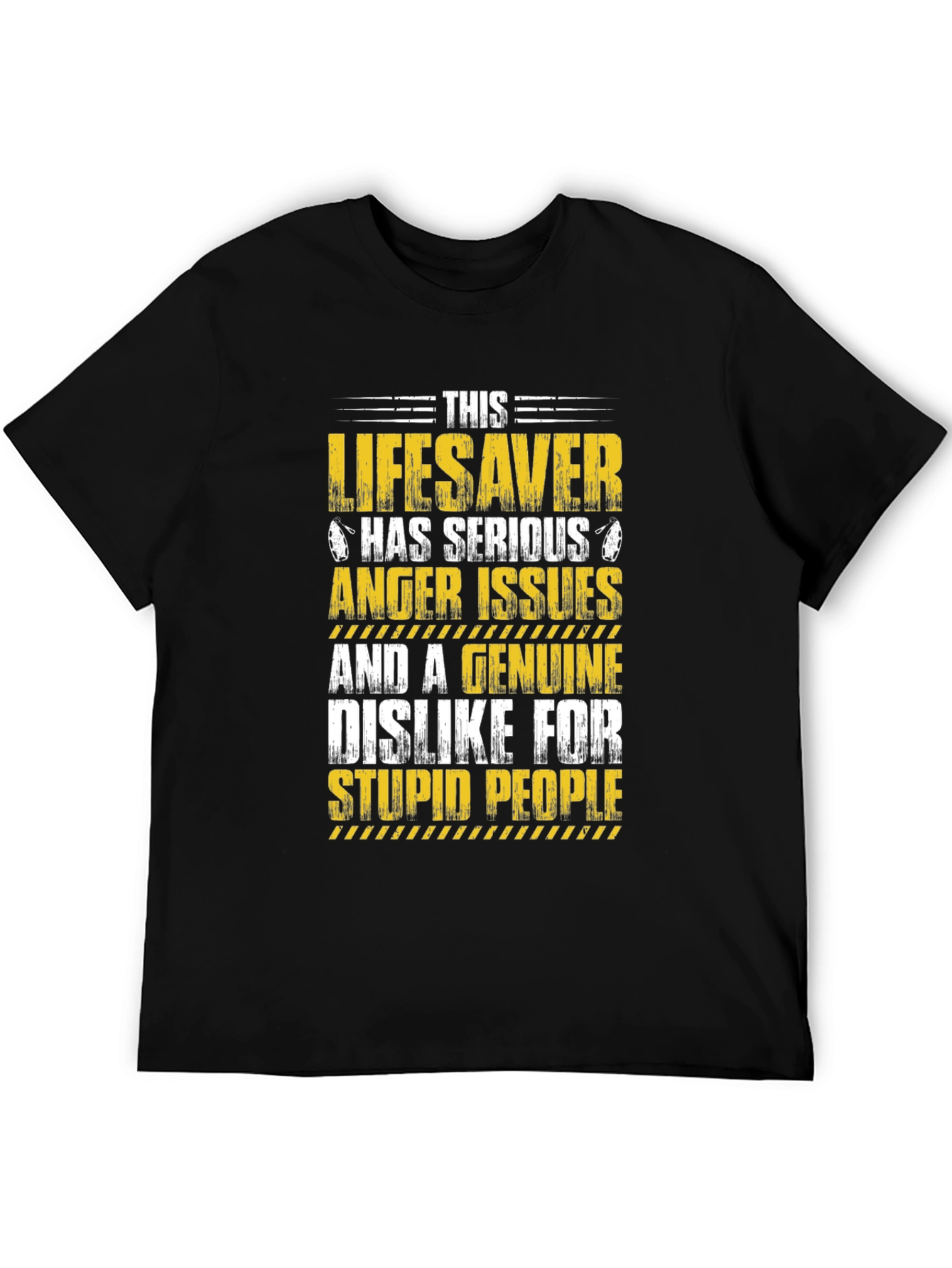 Lifesaver Anger Issues Graphic T-Shirt
