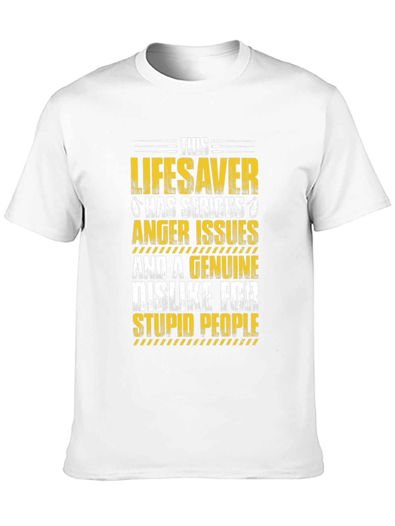 Lifesaver Anger Issues Graphic T-Shirt