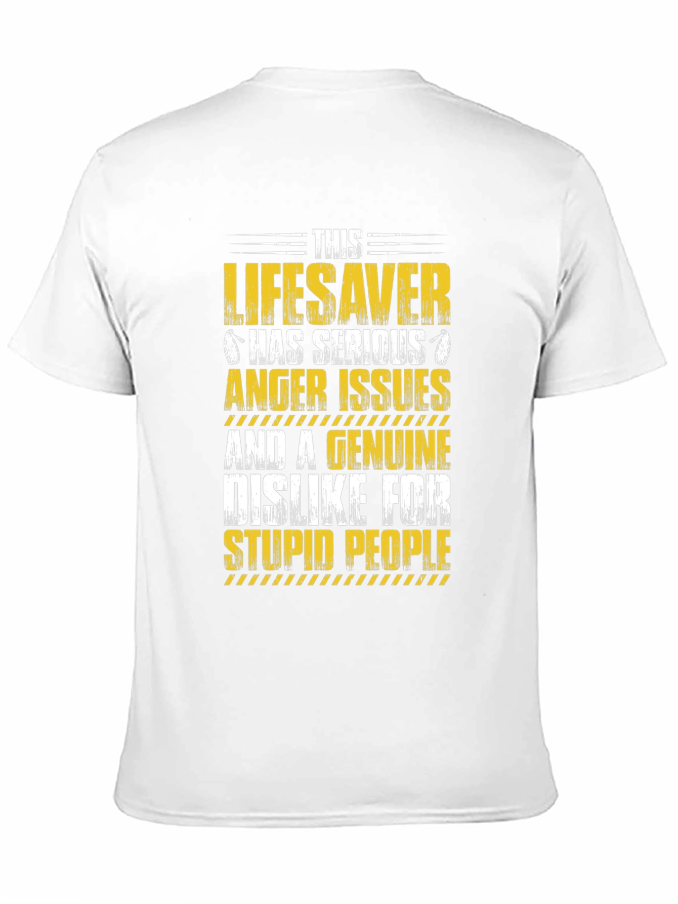 Lifesaver Anger Issues Graphic T-Shirt