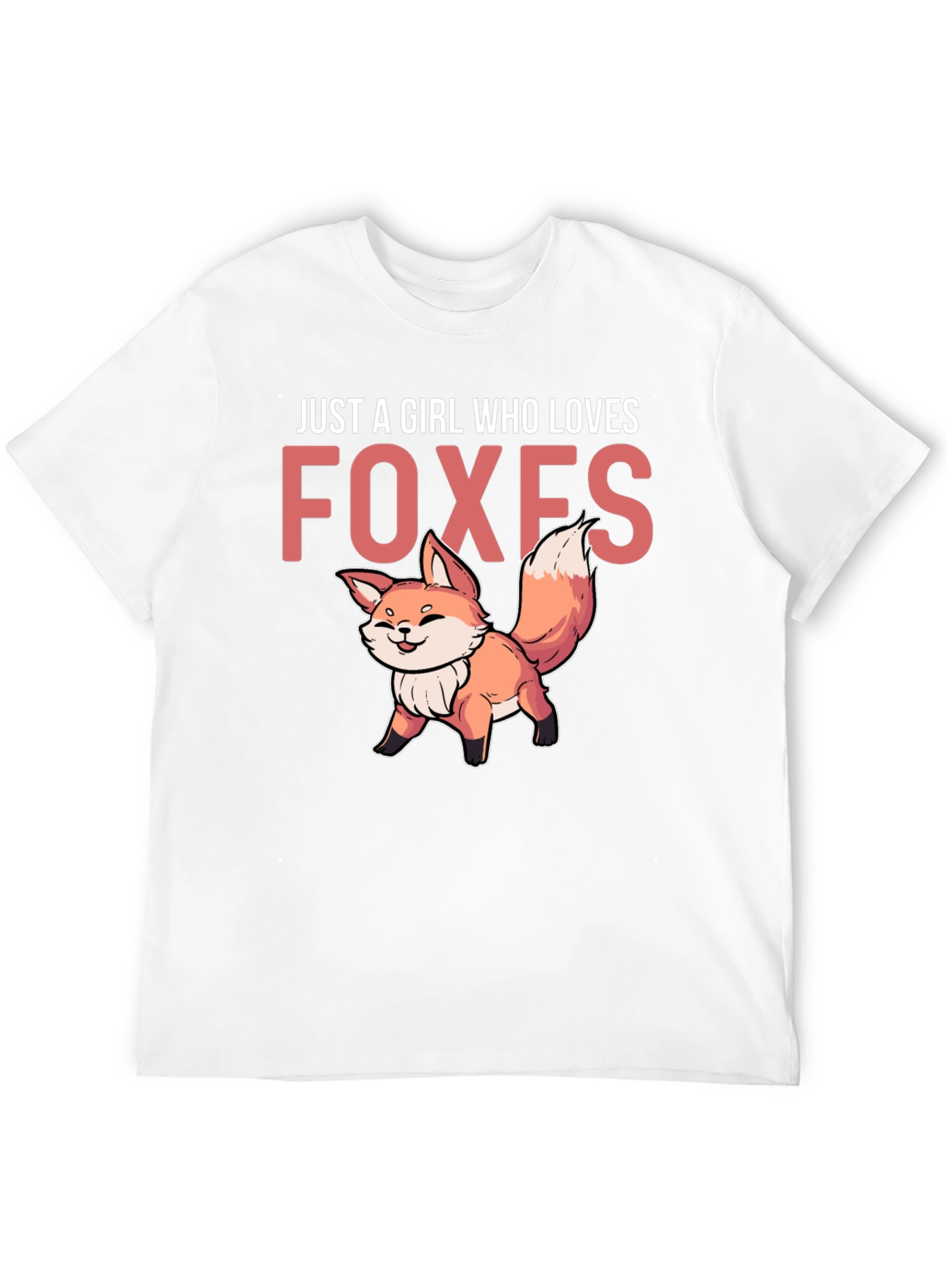 Just A Girl Who Loves Foxes T-Shirt