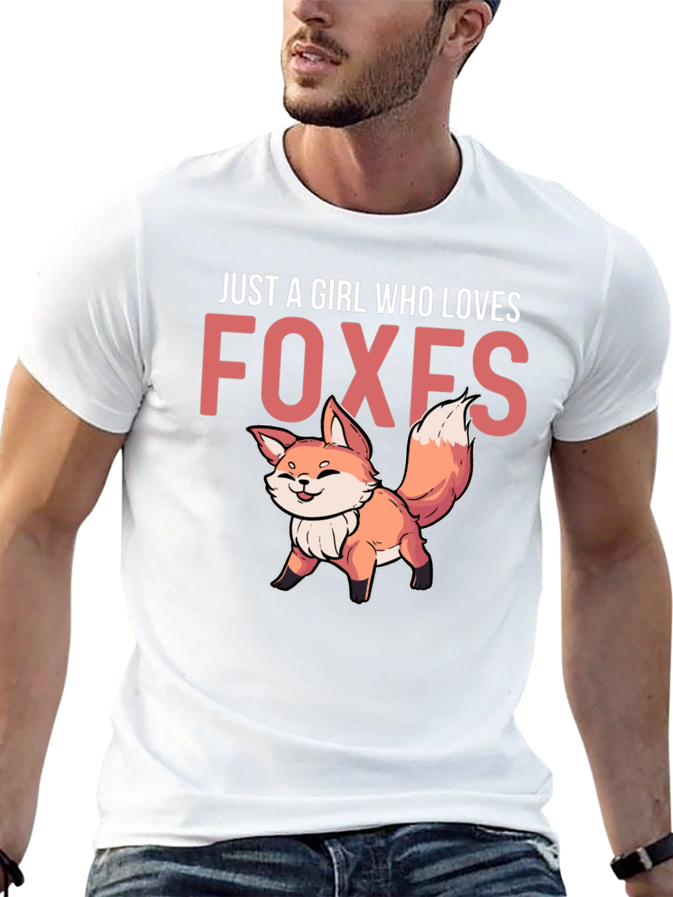 Just A Girl Who Loves Foxes T-Shirt