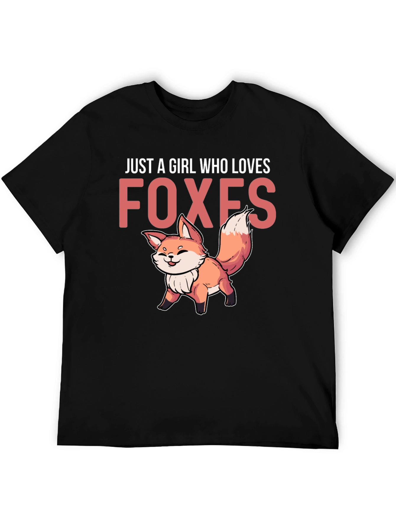 Just A Girl Who Loves Foxes T-Shirt