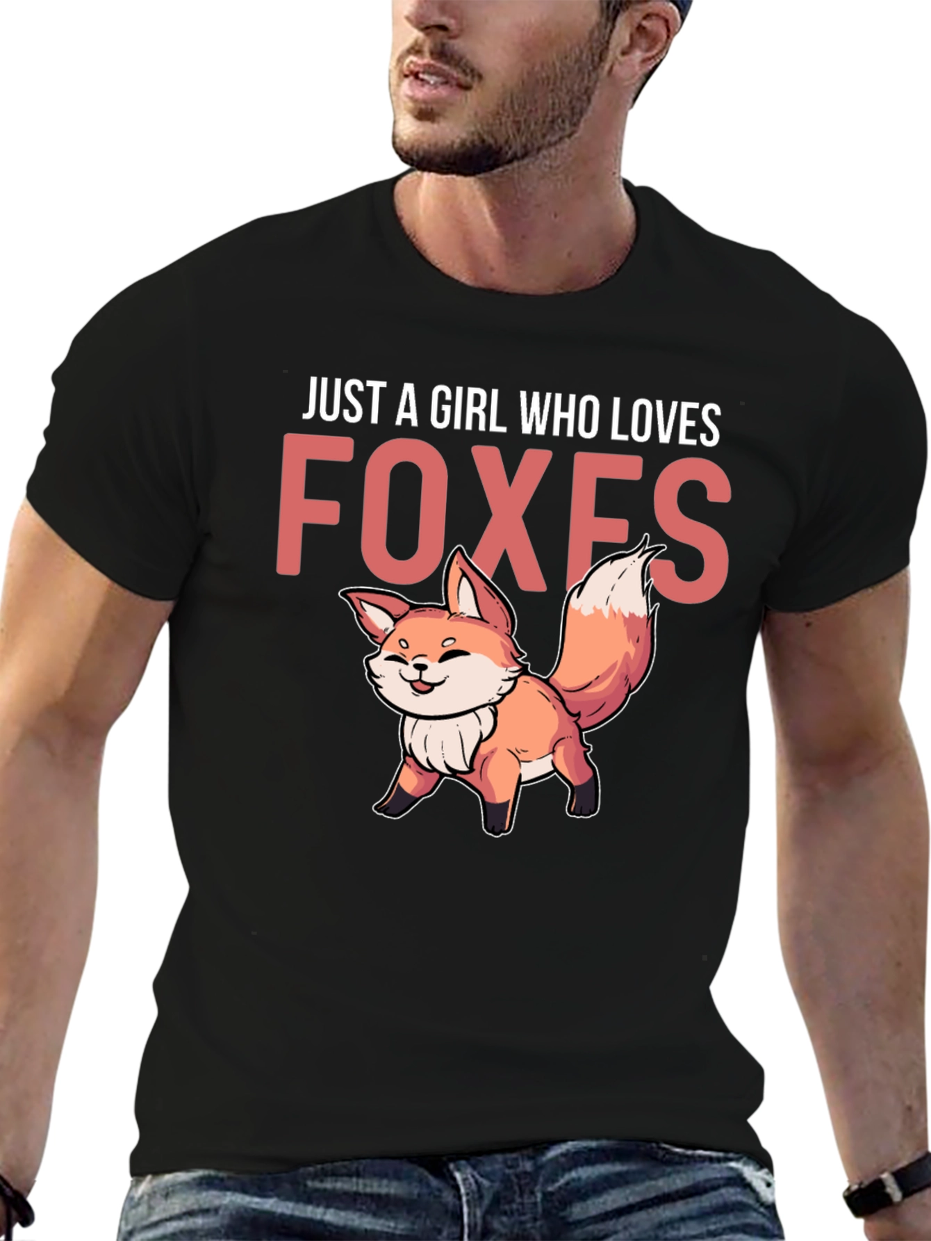 Just A Girl Who Loves Foxes T-Shirt