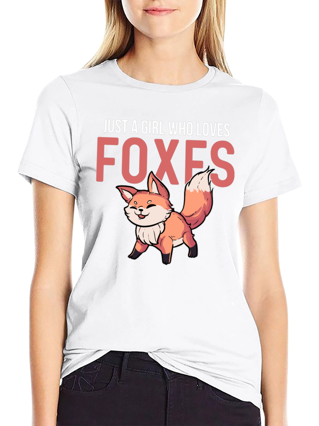 Just A Girl Who Loves Foxes T-Shirt