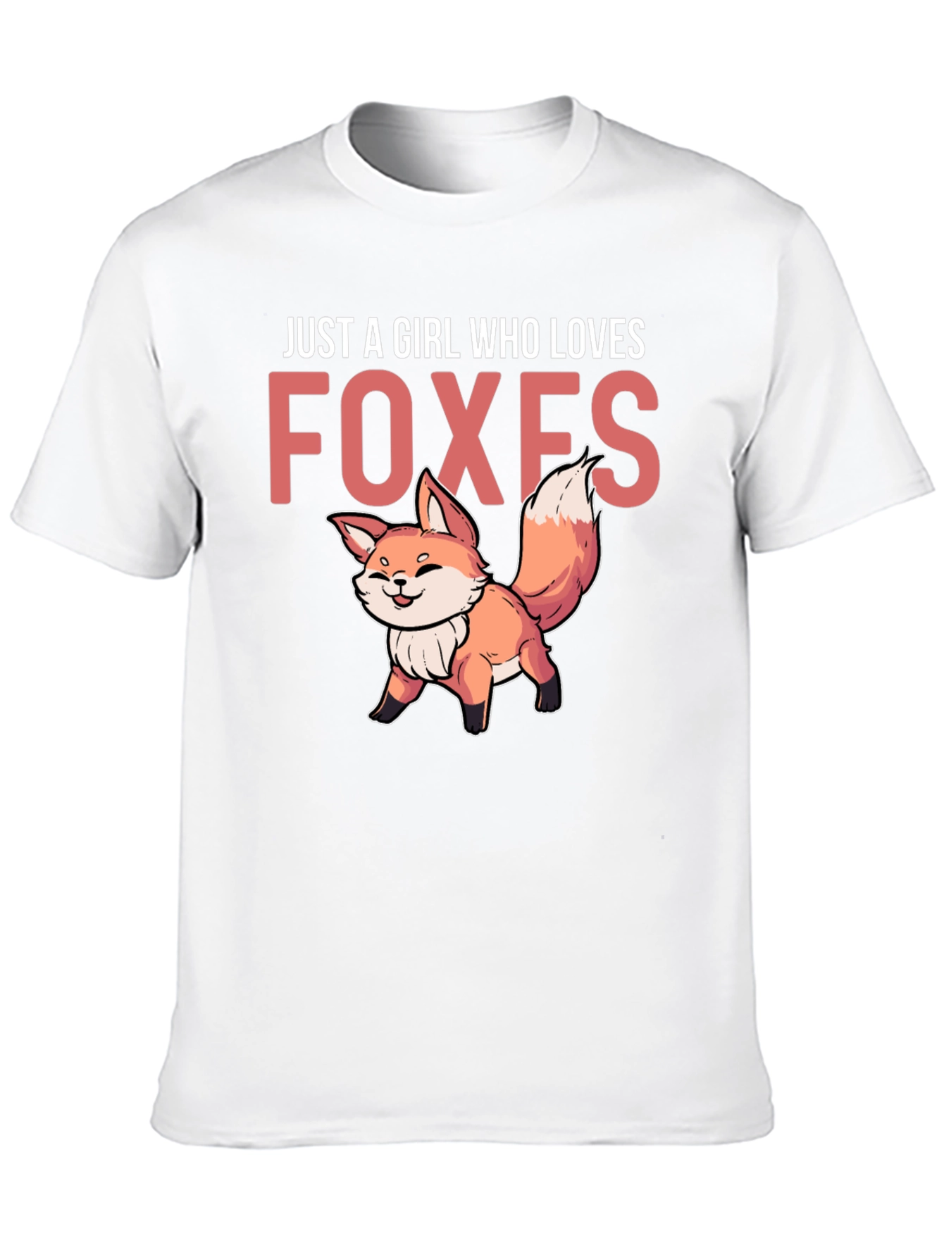Just A Girl Who Loves Foxes T-Shirt