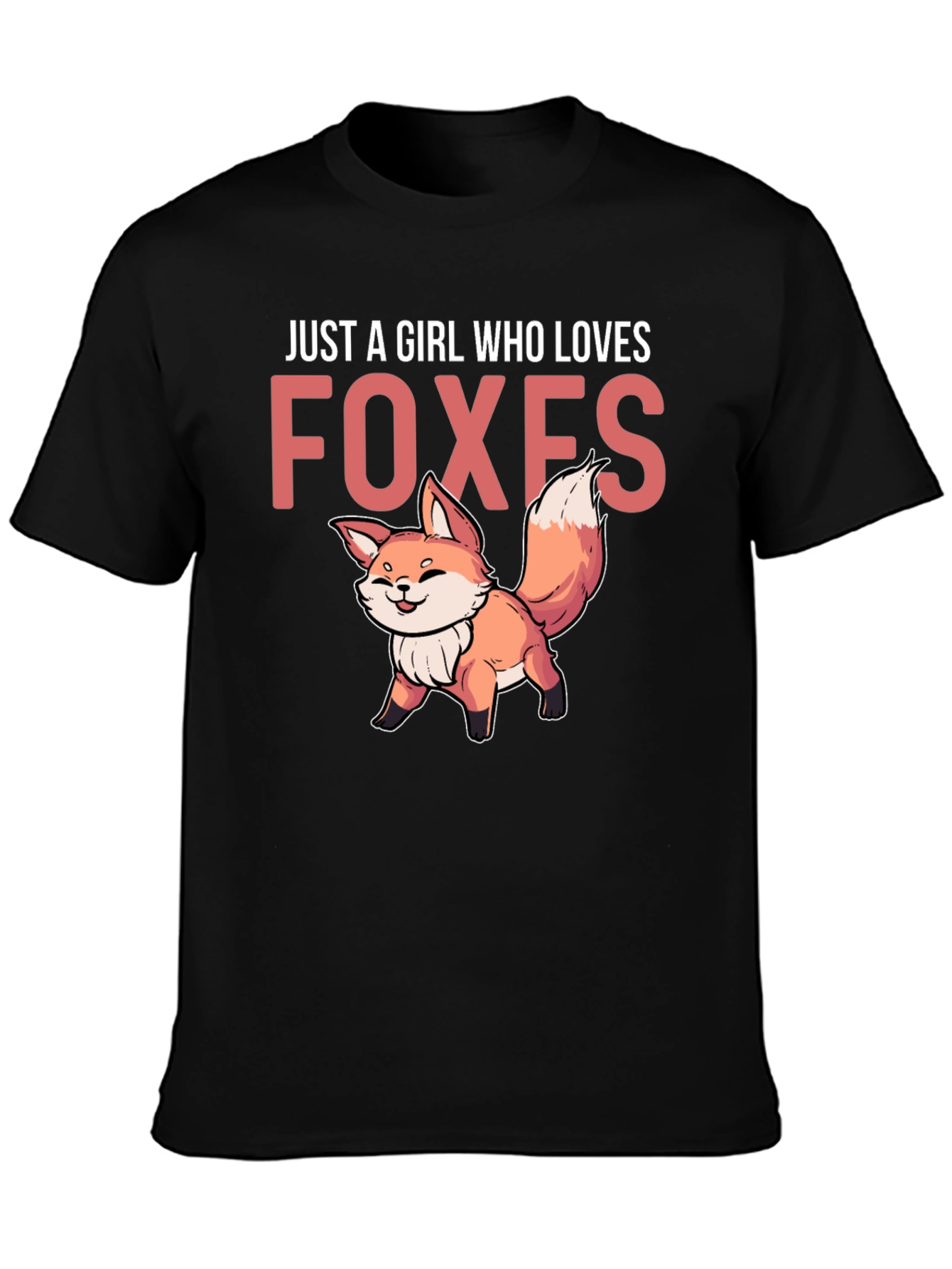 Just A Girl Who Loves Foxes T-Shirt