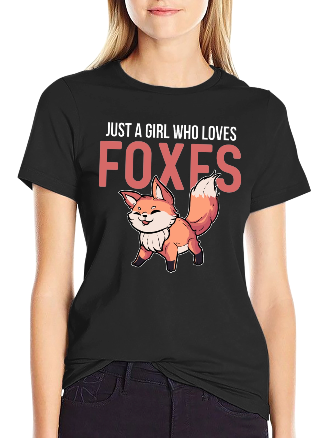 Just A Girl Who Loves Foxes T-Shirt