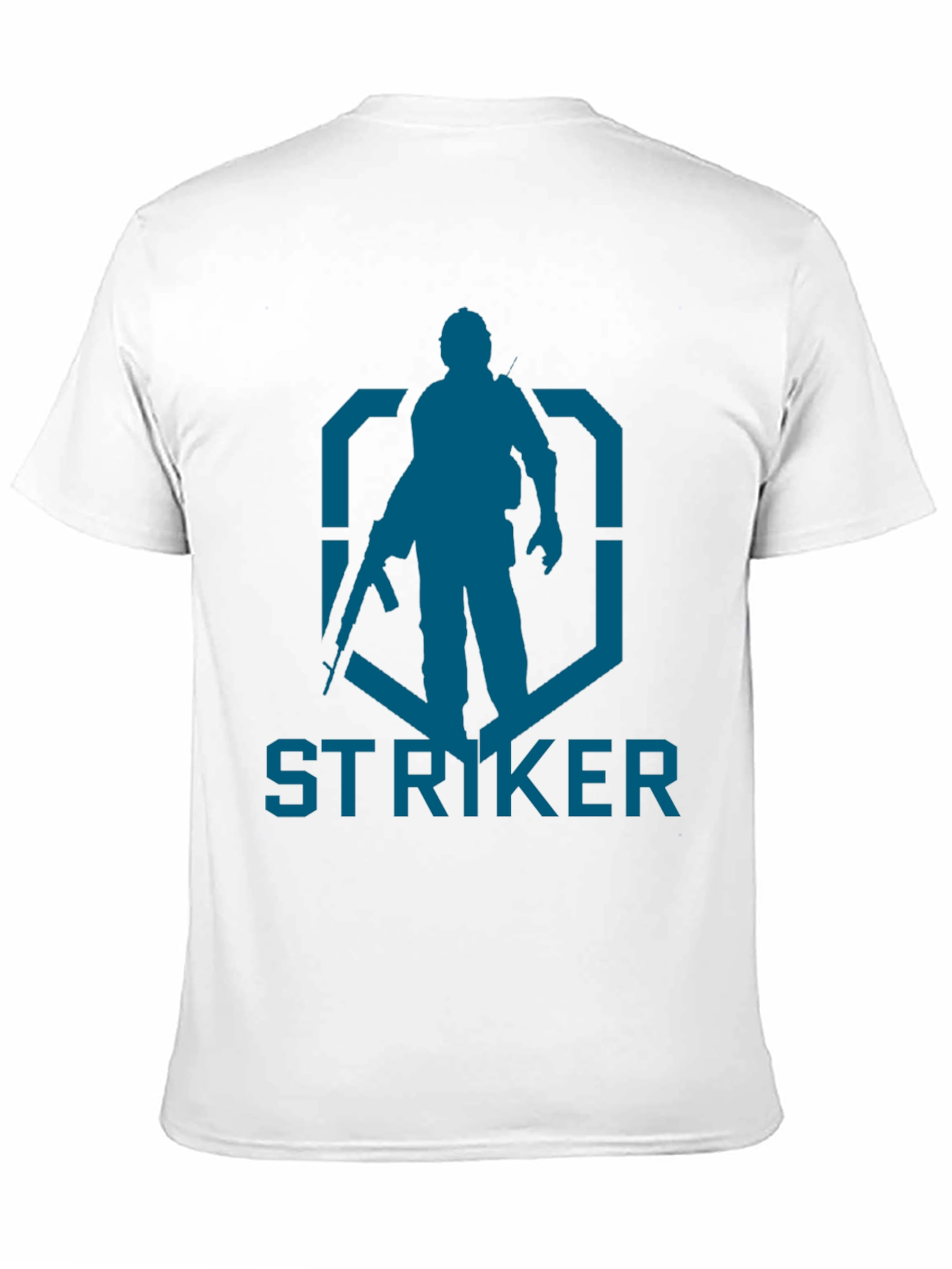 Striker Graphic Tee - Military Style Design