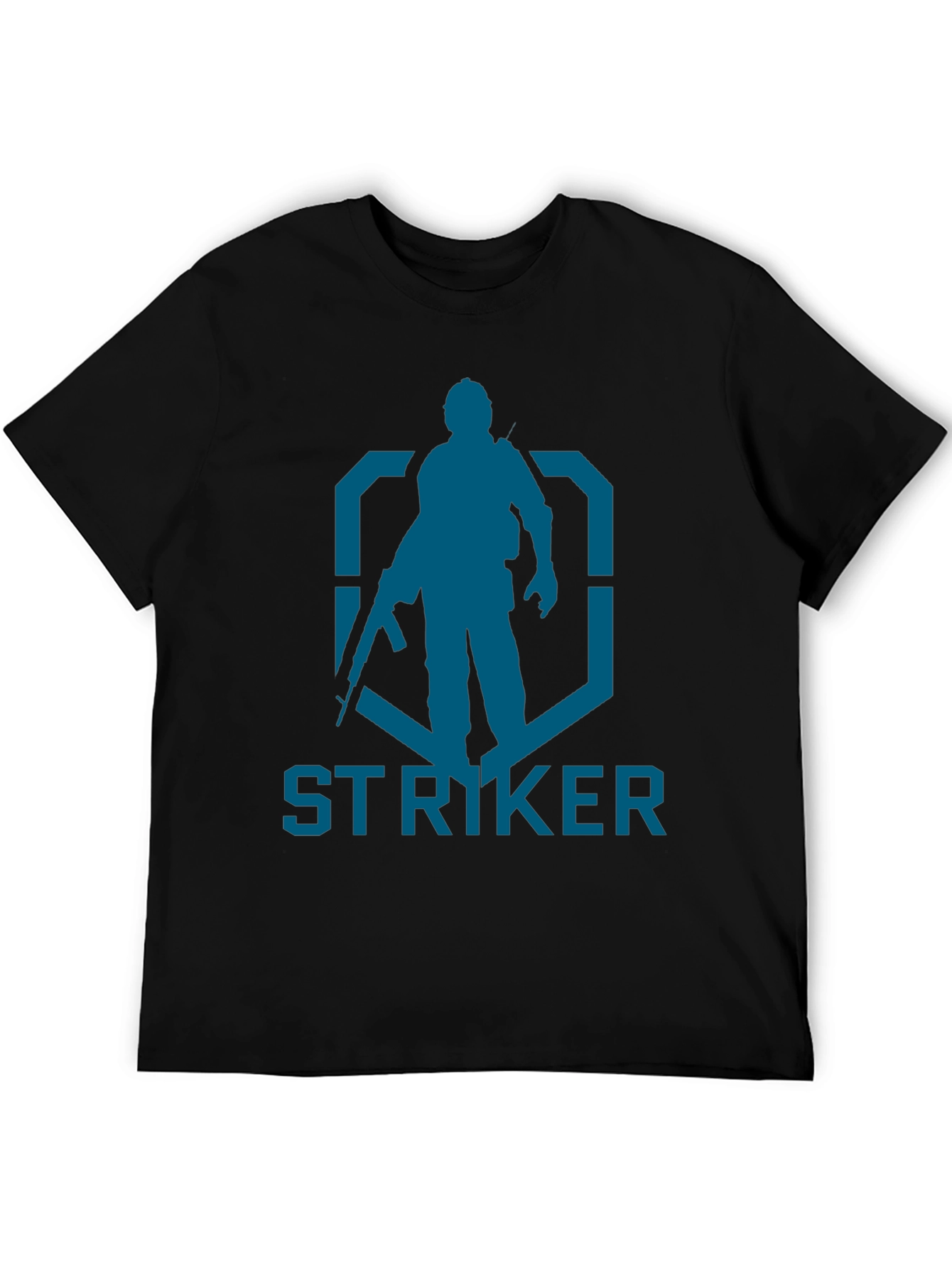 Striker Graphic Tee - Military Style Design