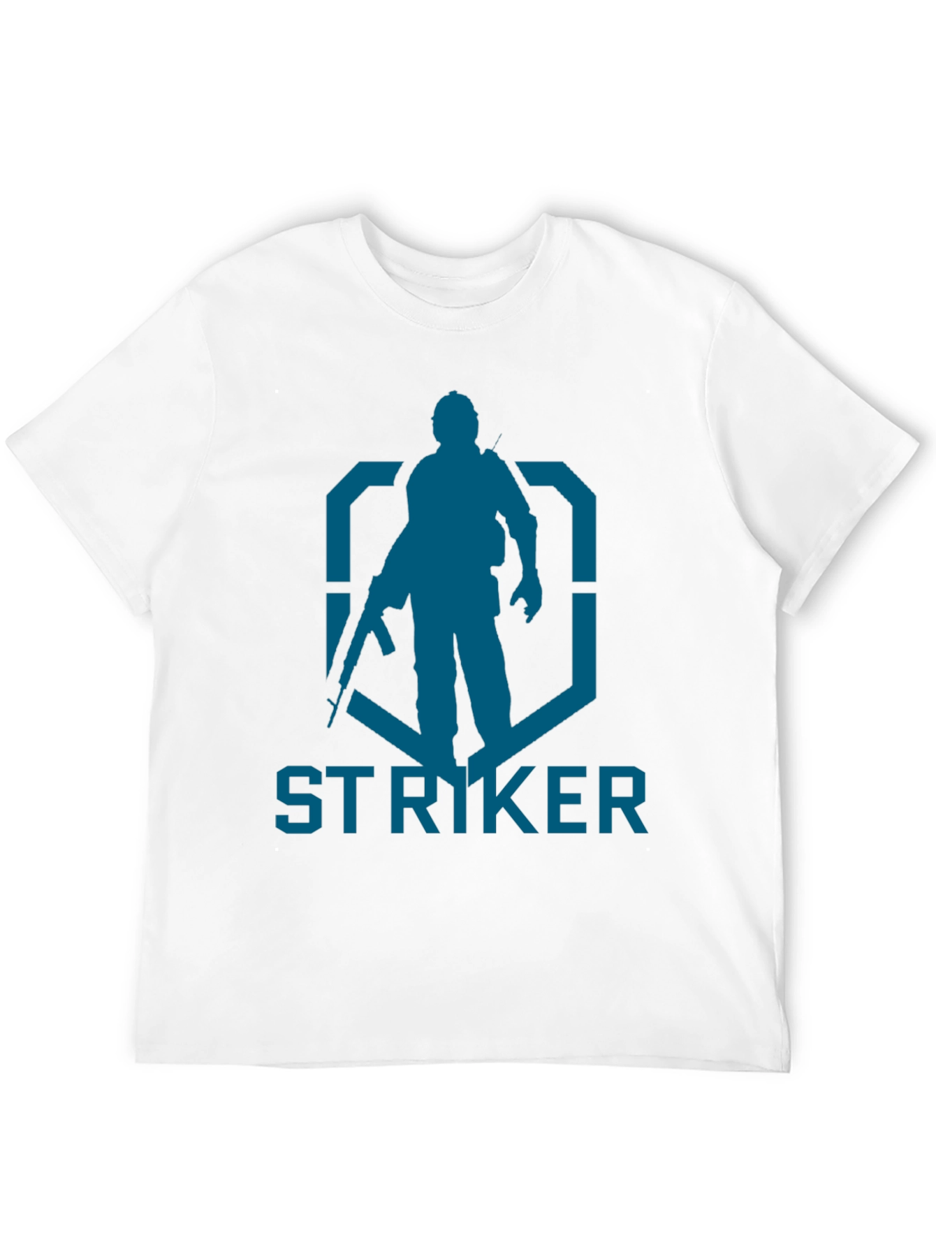 Striker Graphic Tee - Military Style Design