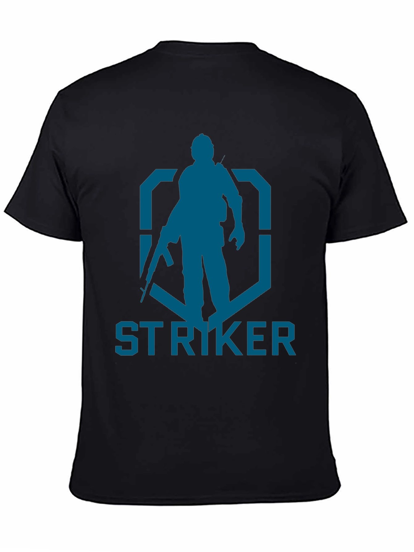 Striker Graphic Tee - Military Style Design